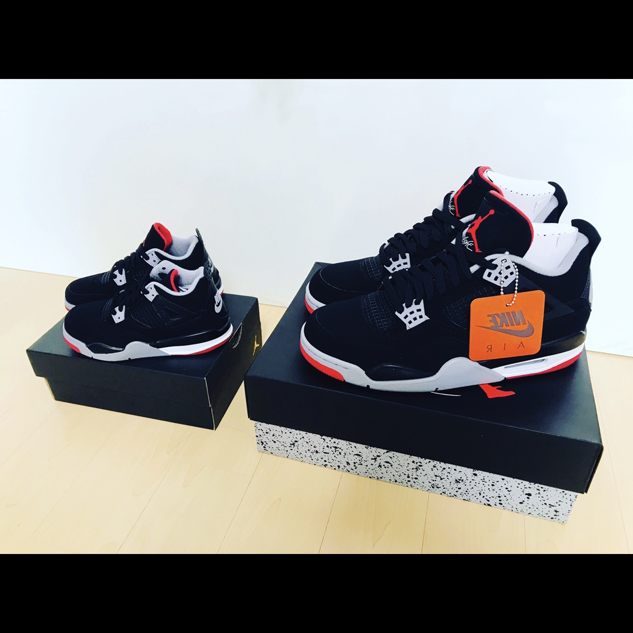 Jordan 4 Retro Bred 2019 착용 스타일