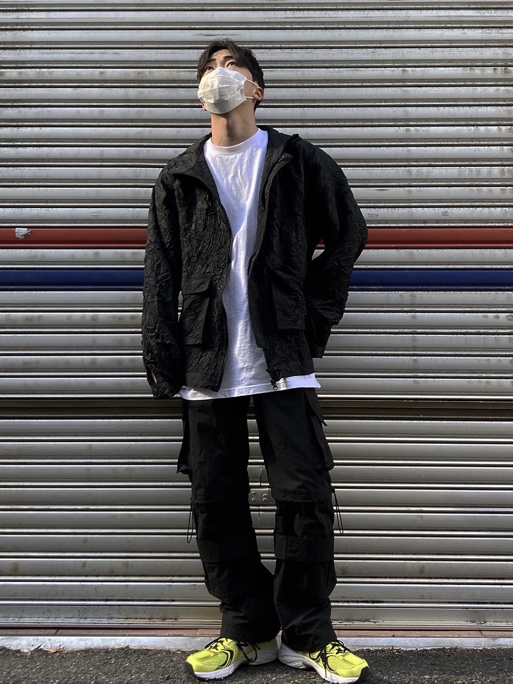 New Balance 530 Yellow 착용 스타일