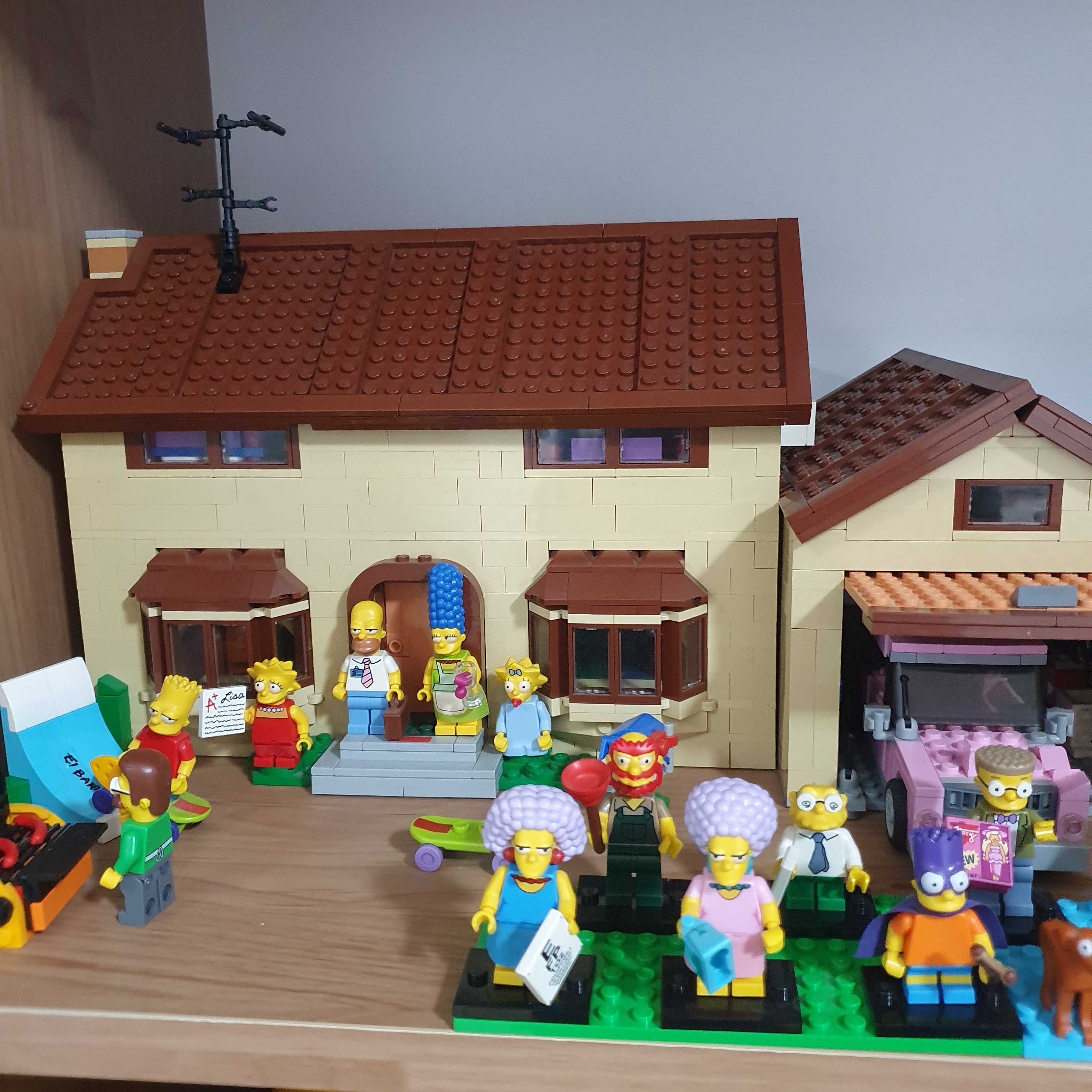 Lego The Simpsons The Kwik-E-Mart, Lego The Simpsons House 착용 스타일 - 2
