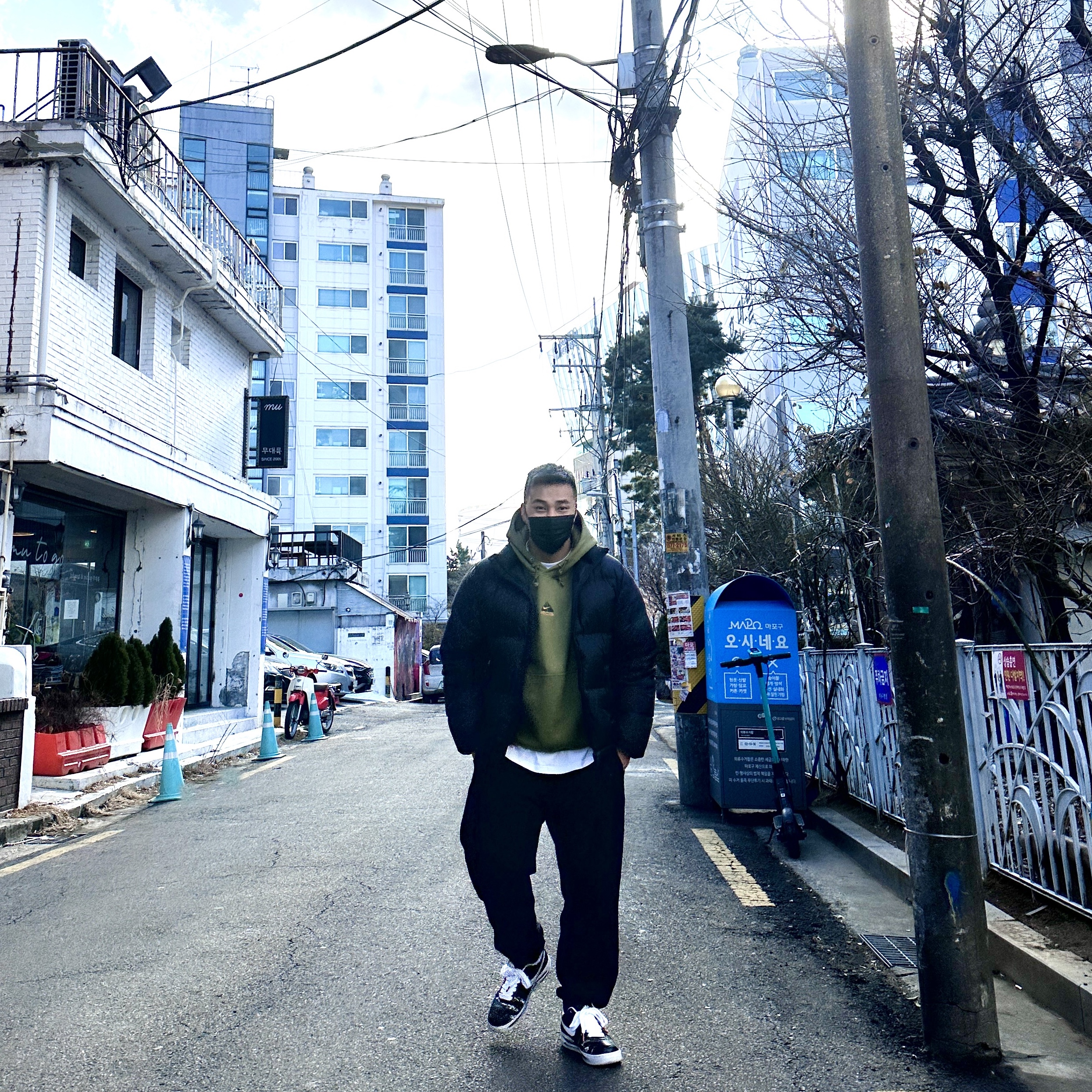 Nike x Peaceminusone Air Force 1 Low Para-Noise, Nike ACG Therma-Fit Pullover Fleece Hoodie Pilgrim - US/EU 착용 스타일