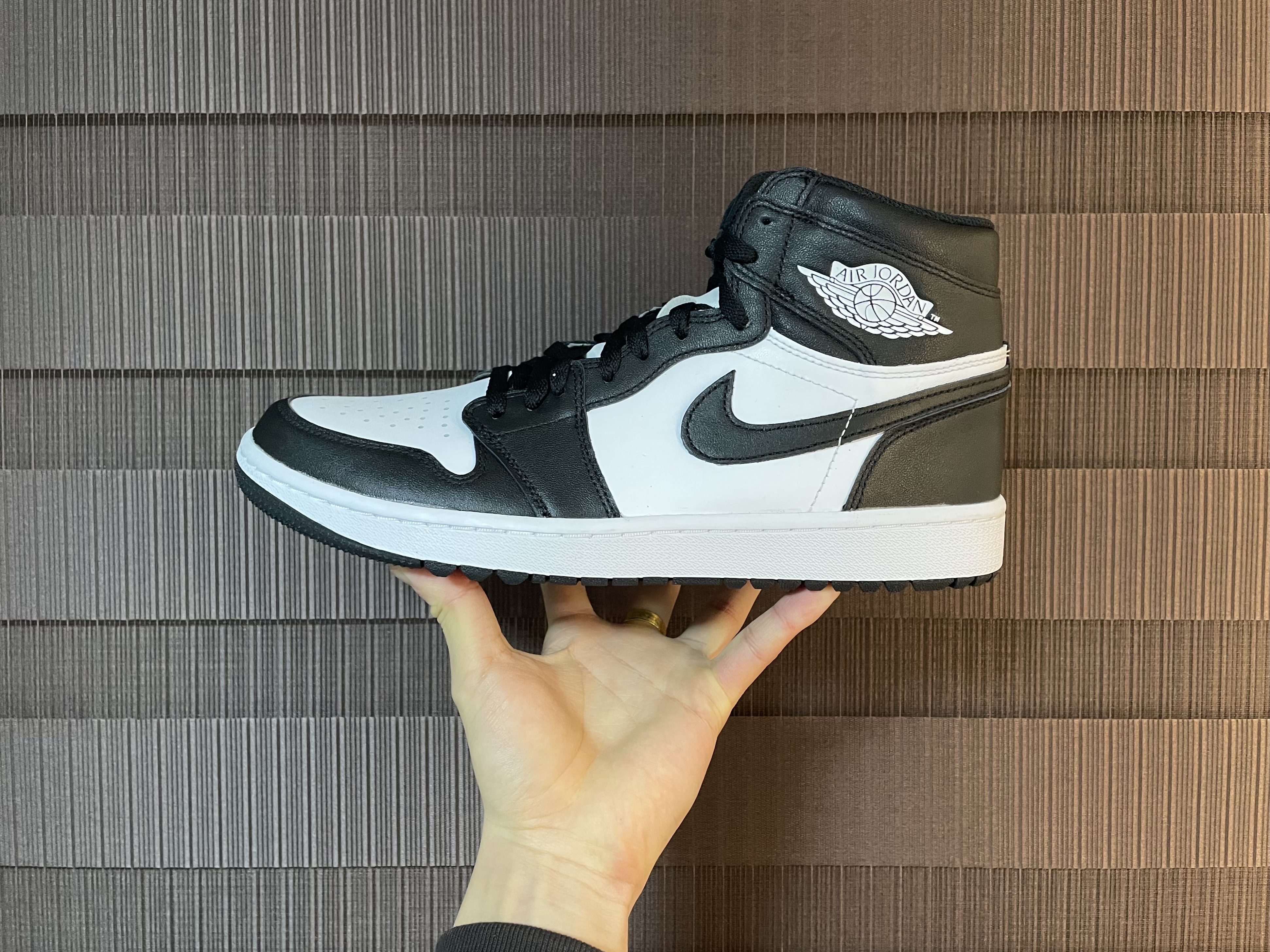 Jordan 1 High Golf White Black 착용 스타일