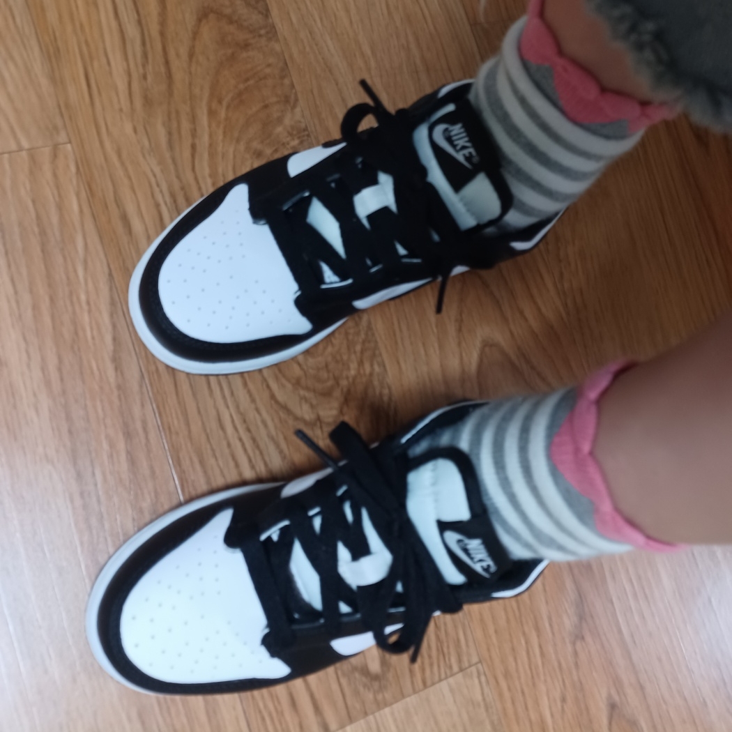 (PS) Nike Dunk Low Black 착용 스타일 - 3