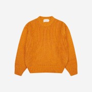 [KREAM 단독] STU Cable Sweater Orange