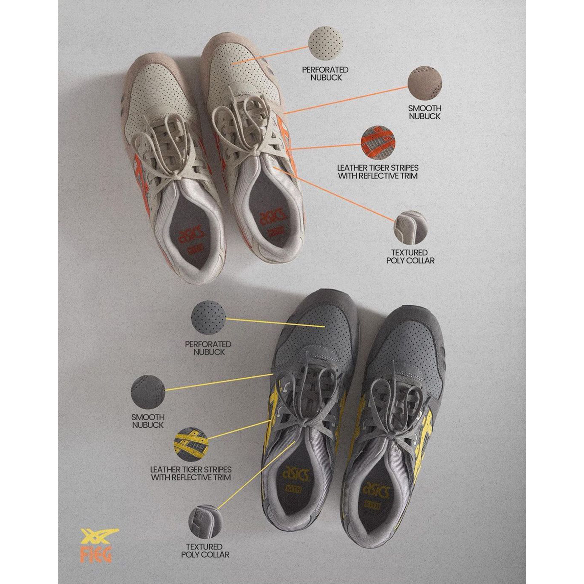 Asics x Ronnie Fieg Gel-Lyte III Remastered Super Yellow 착용 스타일 - 4
