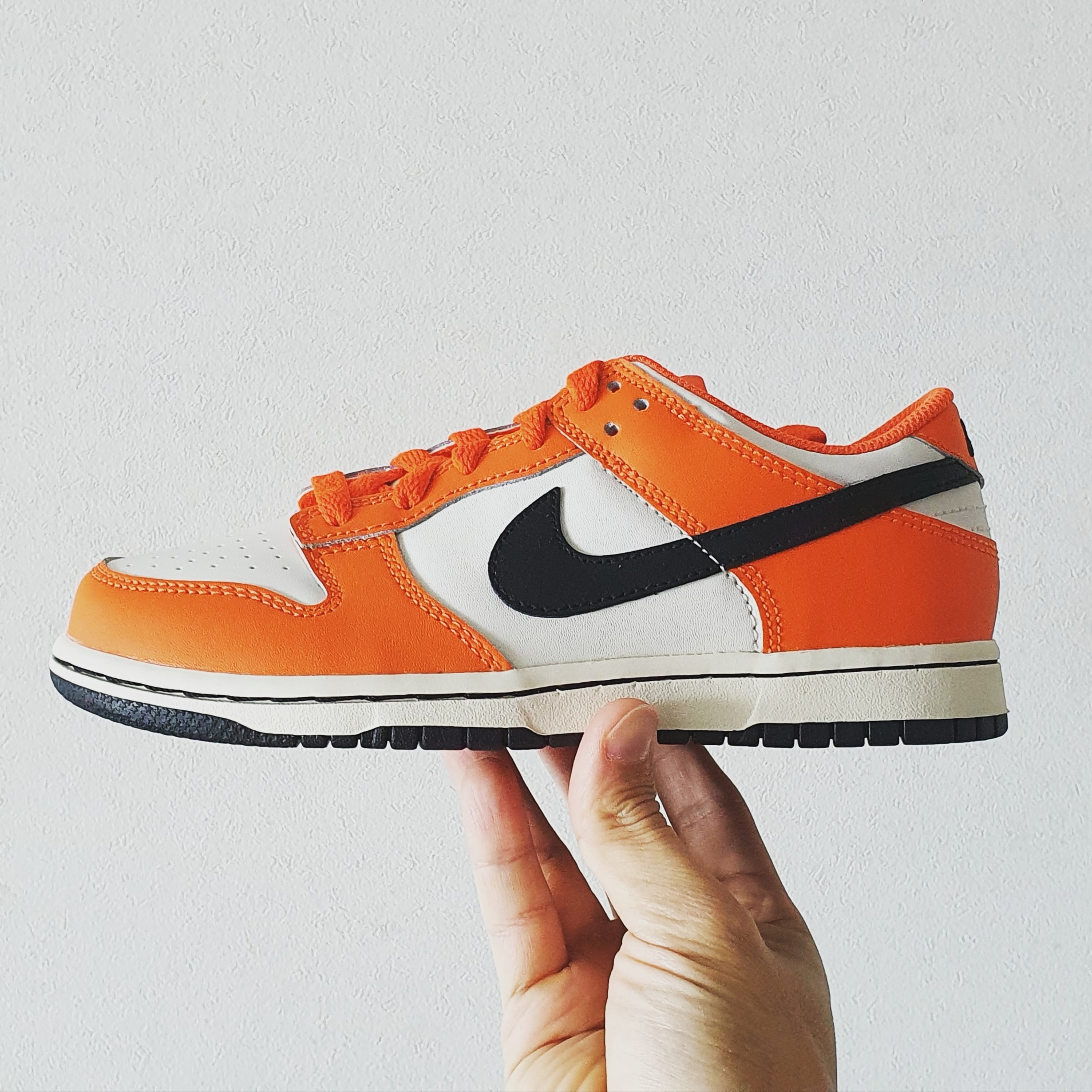 (PS) Nike Dunk Low Safety Orange 착용 스타일