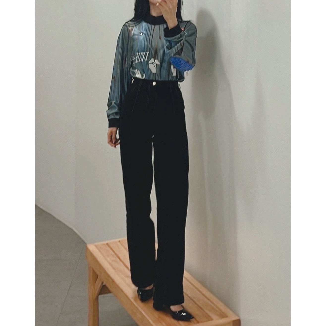 Nike x Off-White NRG Jersey Imperial Blue - Asia 착용 스타일