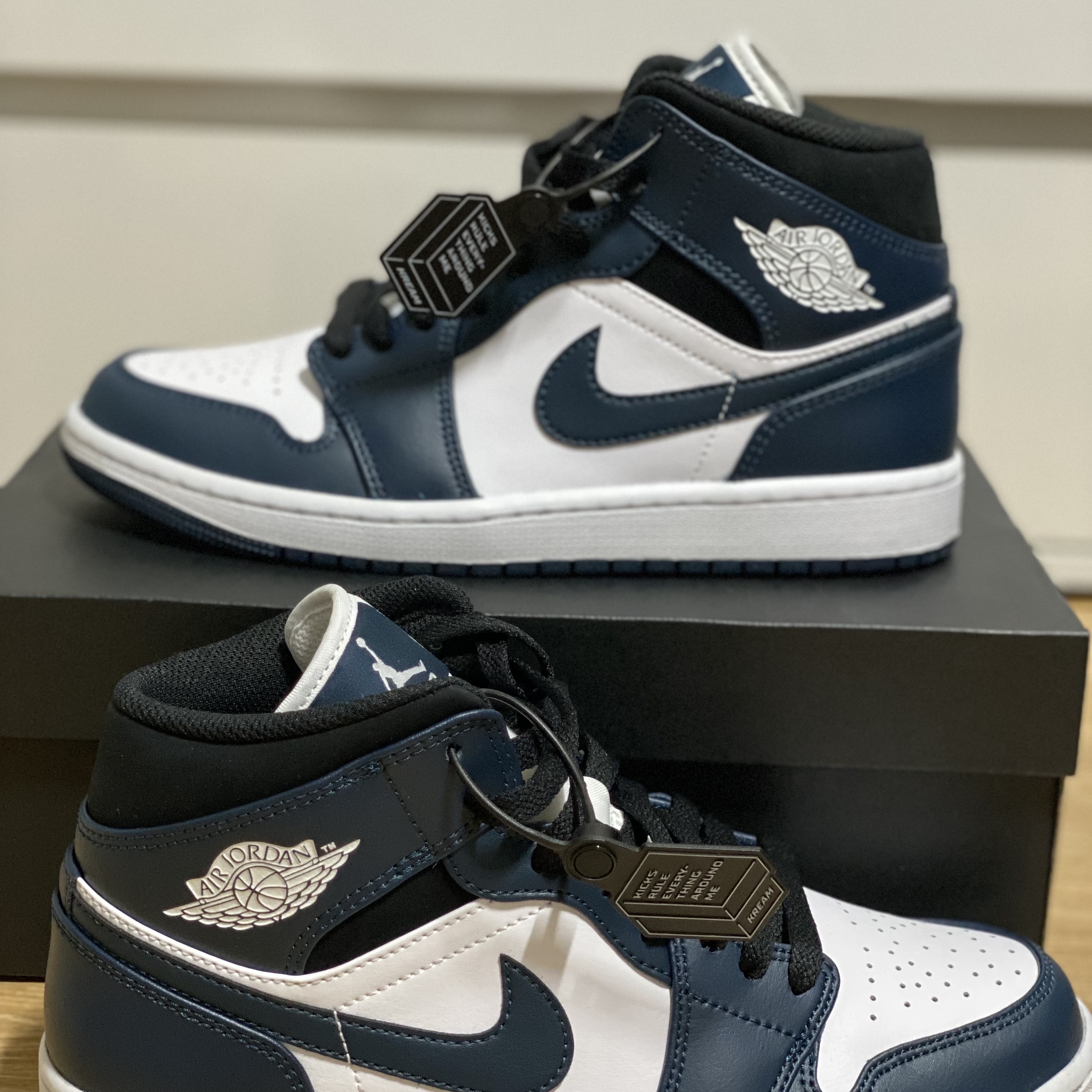 Jordan 1 Mid Dark Teal 착용 스타일