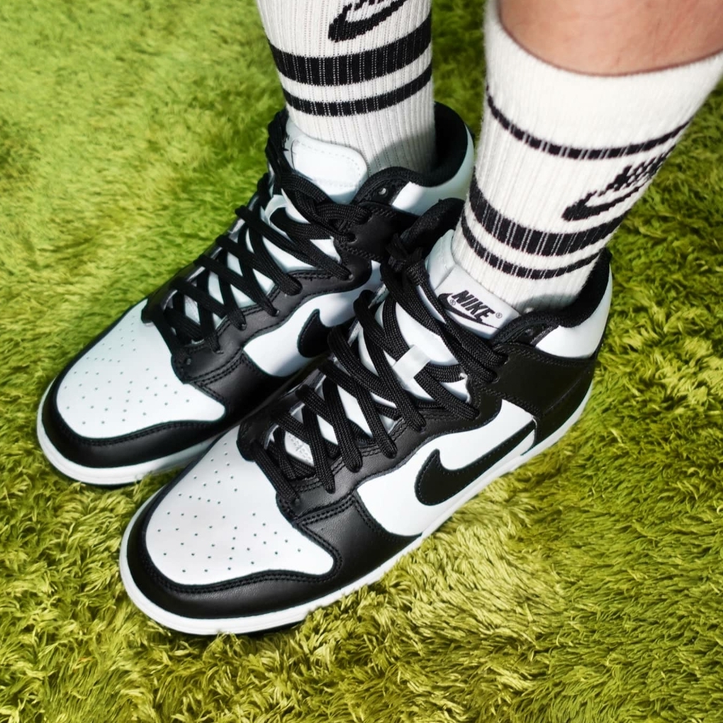 Nike Dunk High Retro Championship White 착용 스타일 - 2