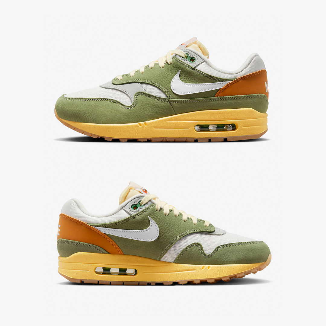 Nike x Patta Air Max 1 Noise Aqua, Nike x Kasina Air Max 1 SP Won-Ang Orange 착용 스타일 - 3