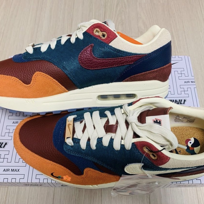 Nike x Kasina Air Max 1 SP Won-Ang Orange 착용 스타일