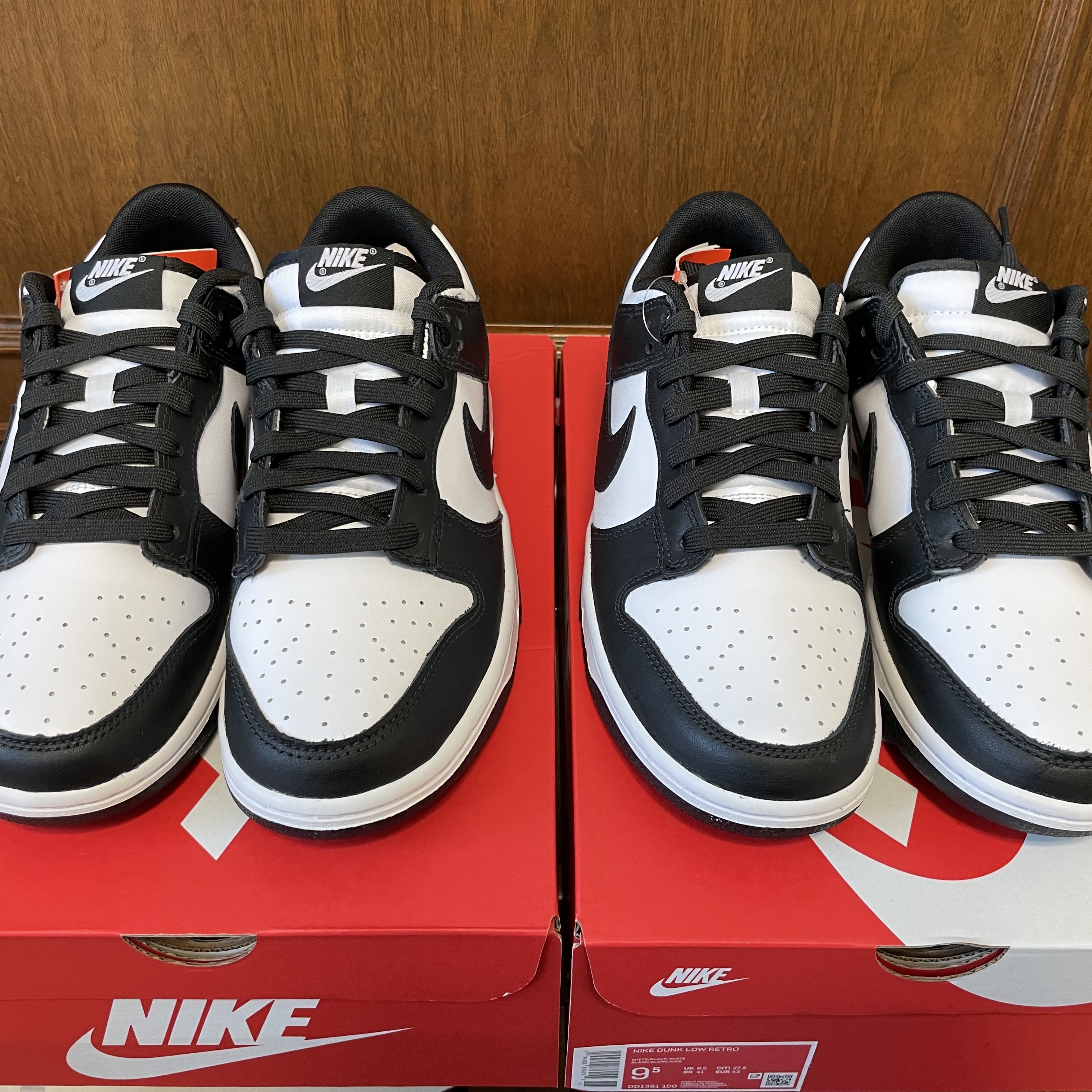 Nike Dunk Low Retro Black 착용 스타일