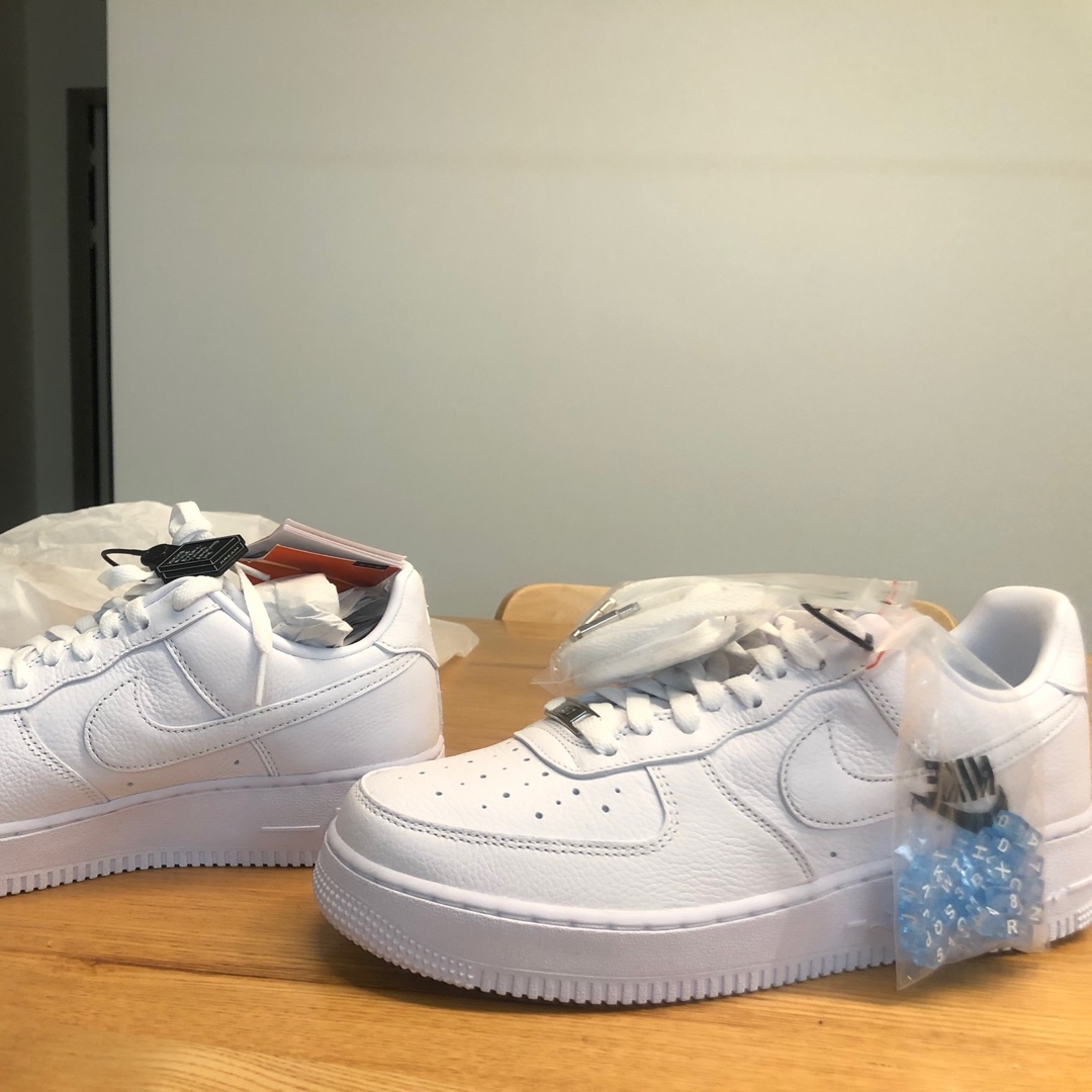 Nike x Drake Nocta Air Force 1 Low SP Certified Lover Boy White 착용 스타일