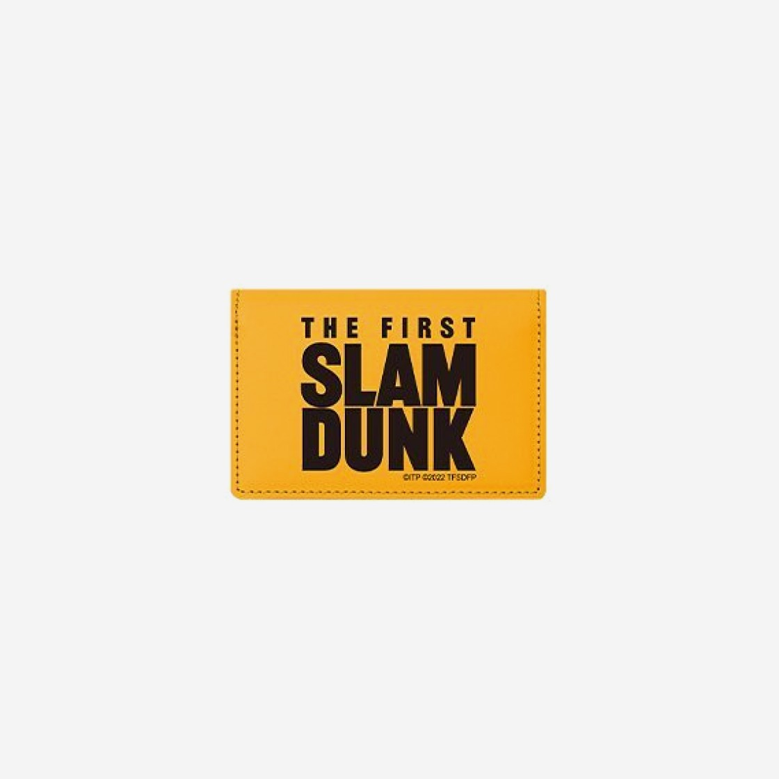 Smith & Leather x The First Slam Dunk Name Card Pocket Logo Yellow 상세 이미지 1