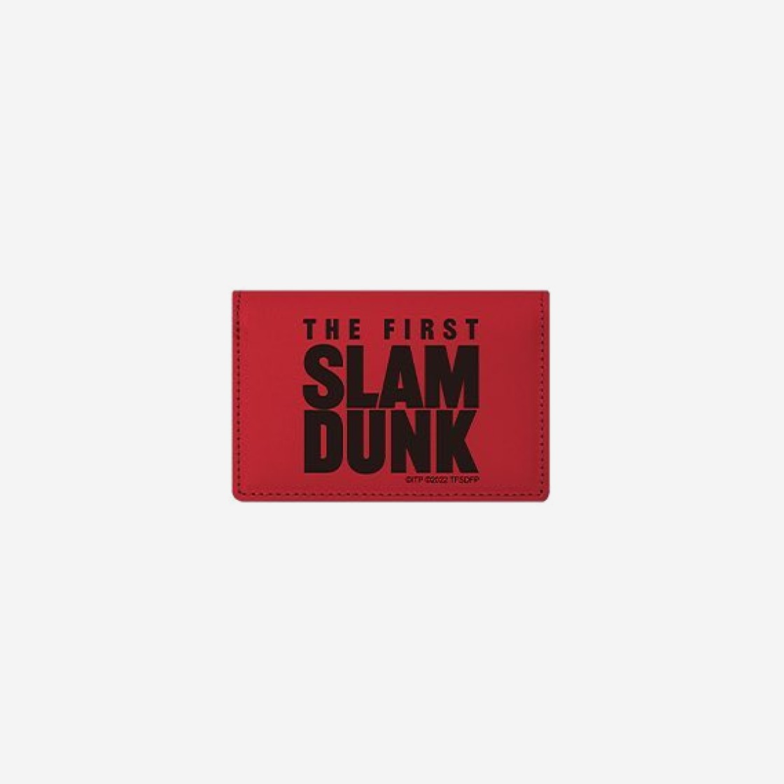 Smith & Leather x The First Slam Dunk Name Card Pocket Logo Red 상세 이미지 1