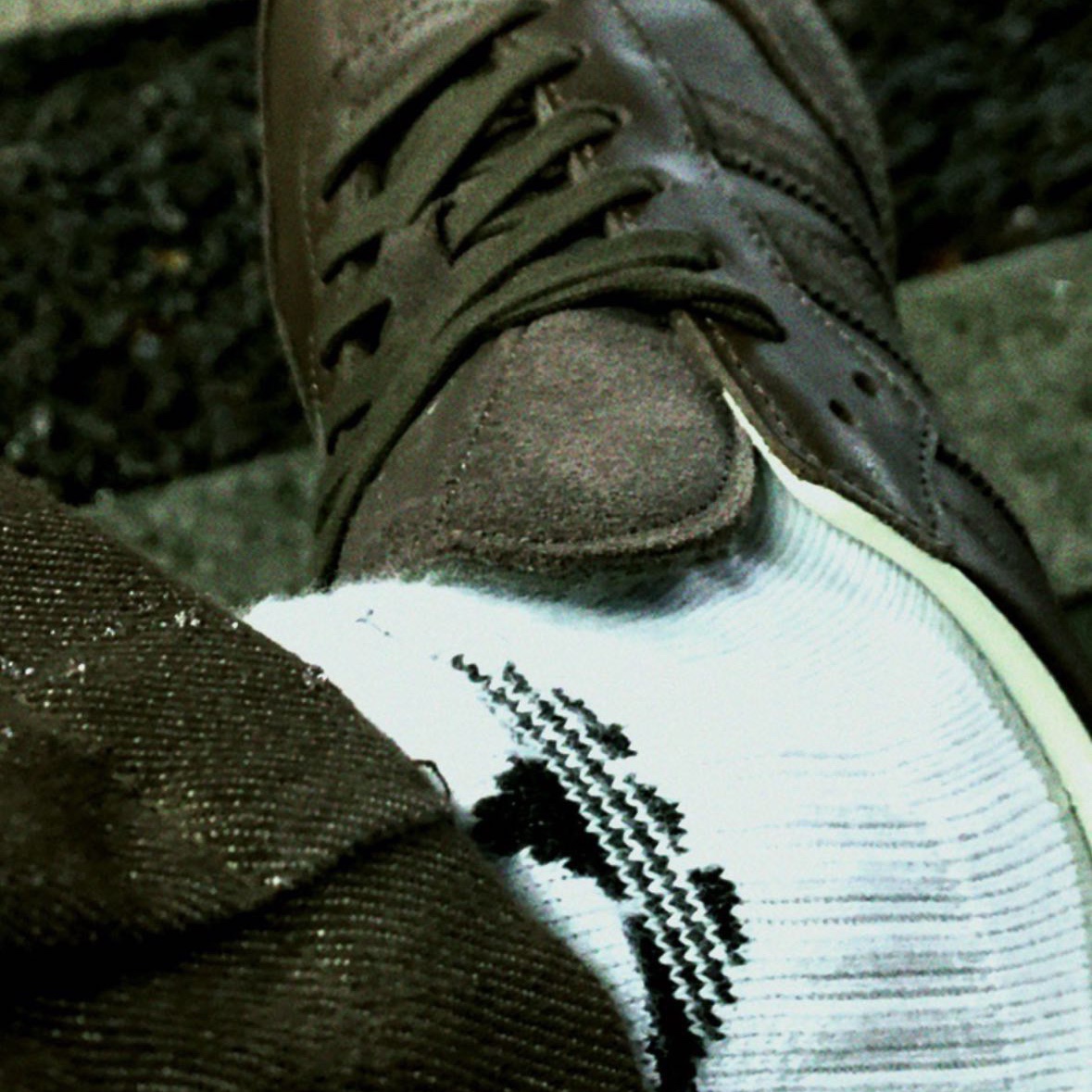 Adidas Samba Brown 착용 스타일