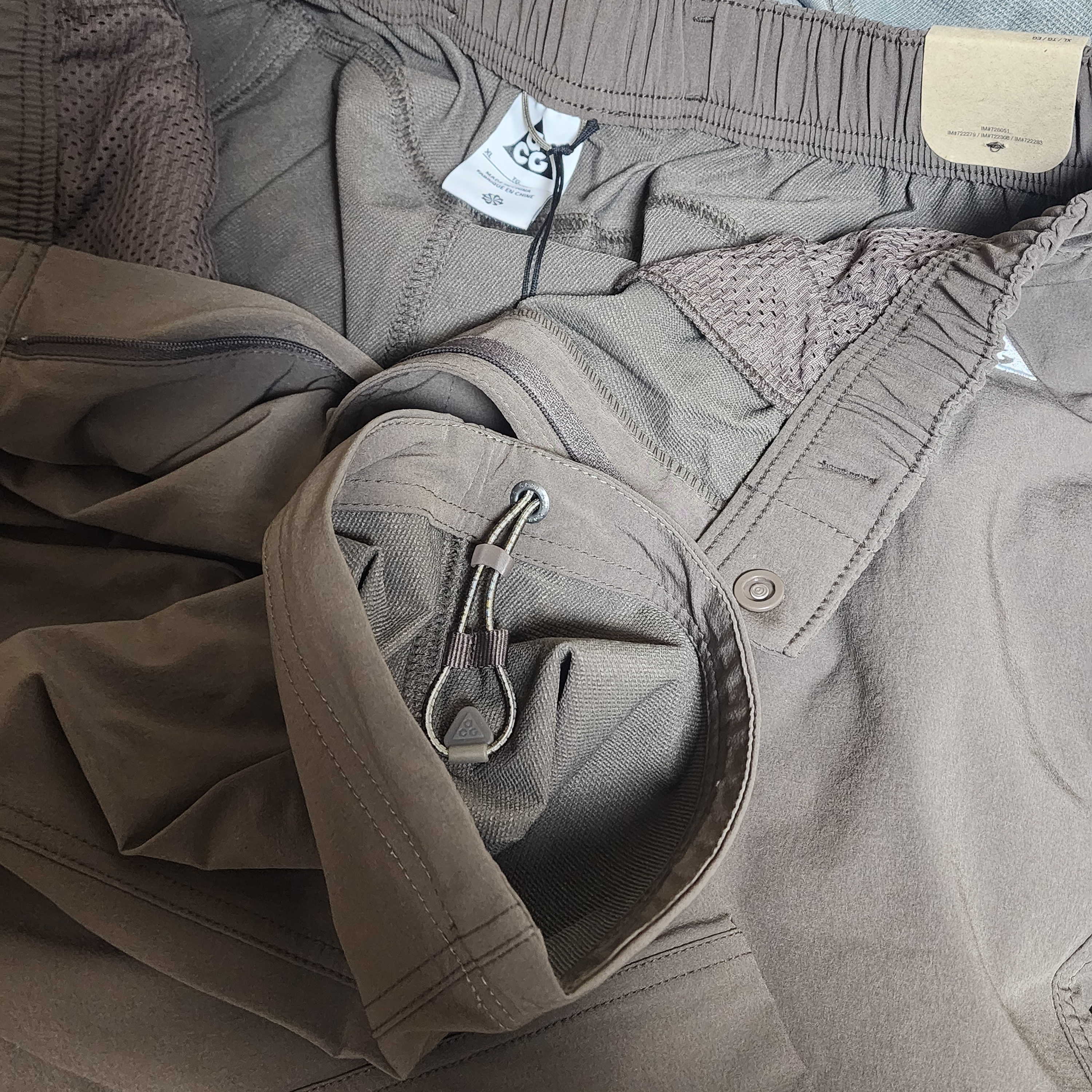 Nike ACG Sun farer Trail Pants Ironstone - Asia 착용 스타일 - 4
