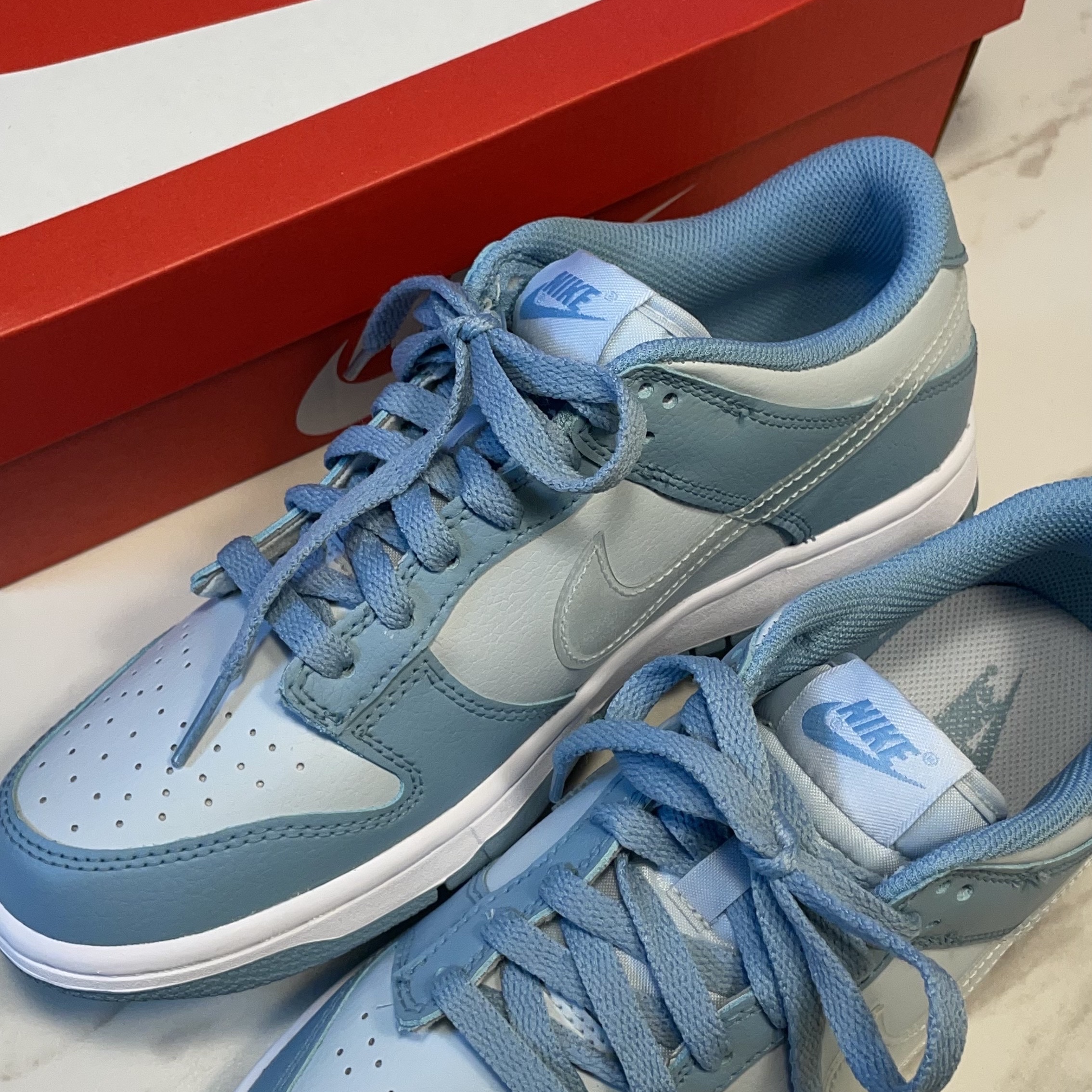 (GS) Nike Dunk Low Aura 착용 스타일 - 2