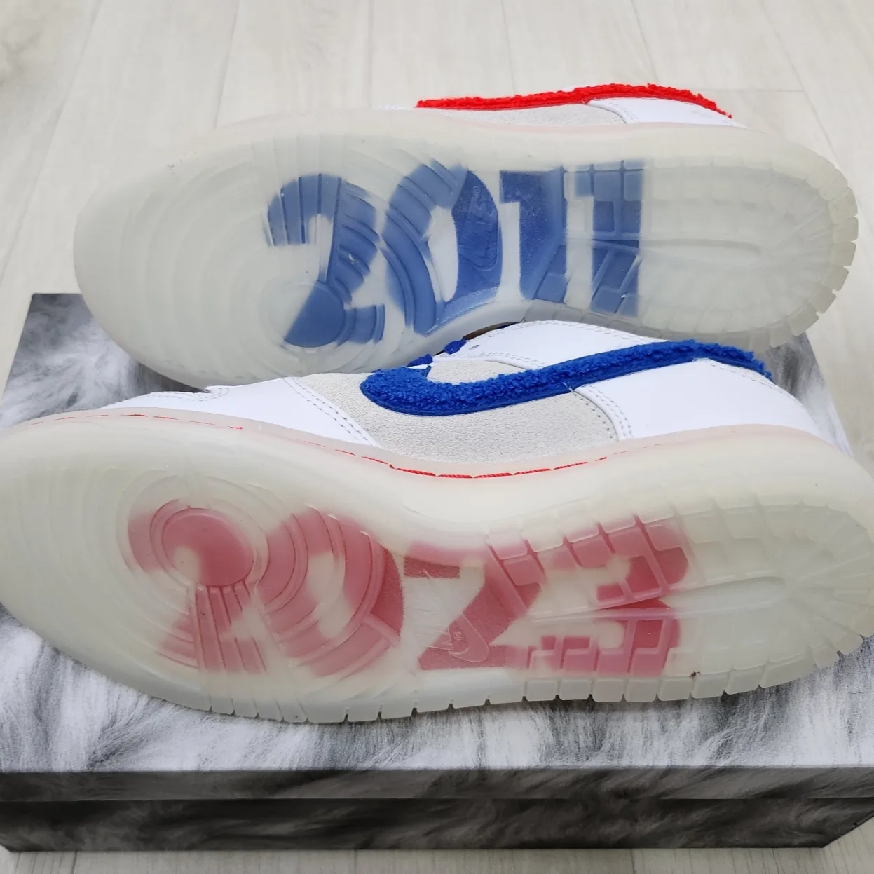 Nike Dunk Low Retro PRM Year of The Rabbit 착용 스타일 - 4