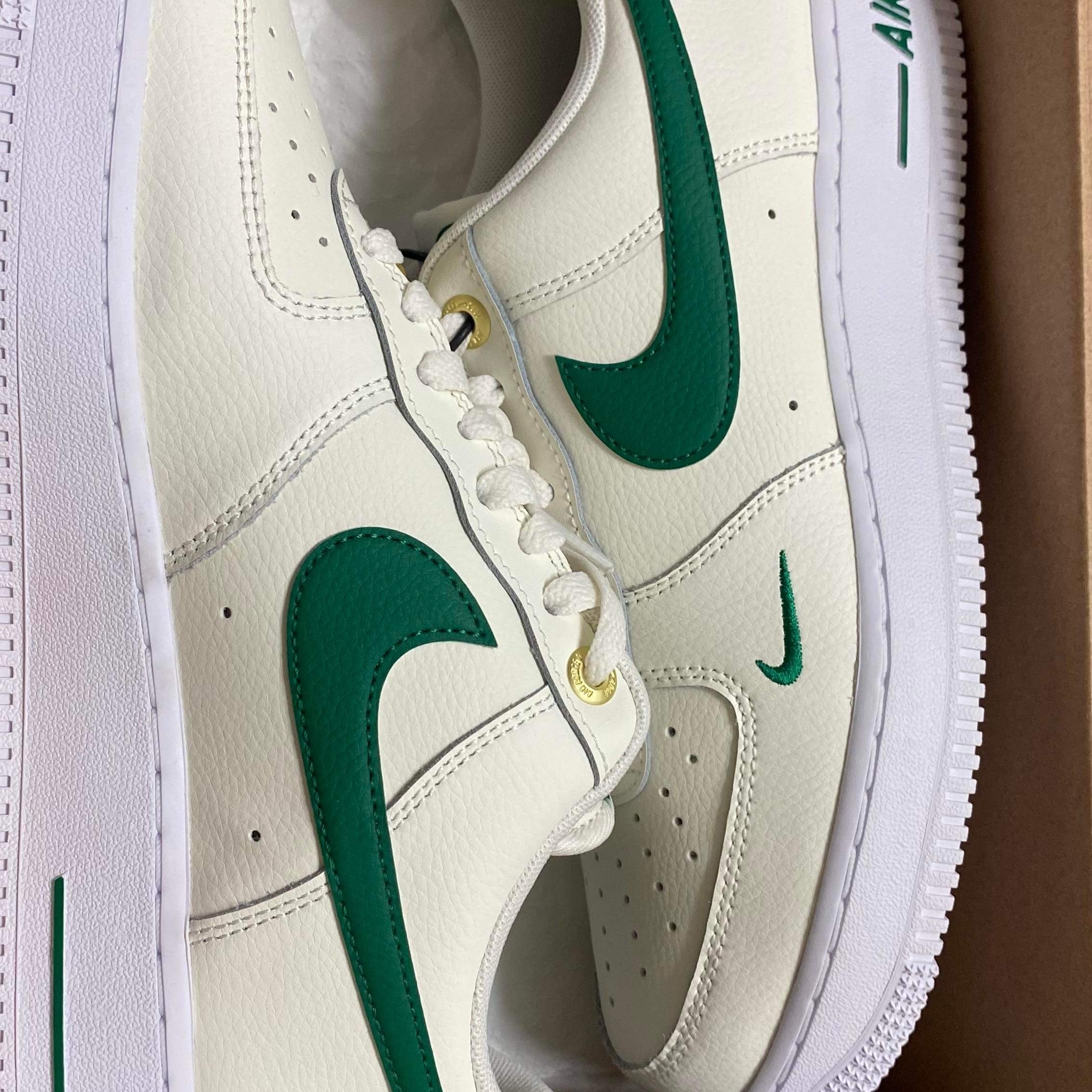 Nike Air Force 1 '07 LV8 40th Anniversary Join Forces Sail Malachite 착용 스타일