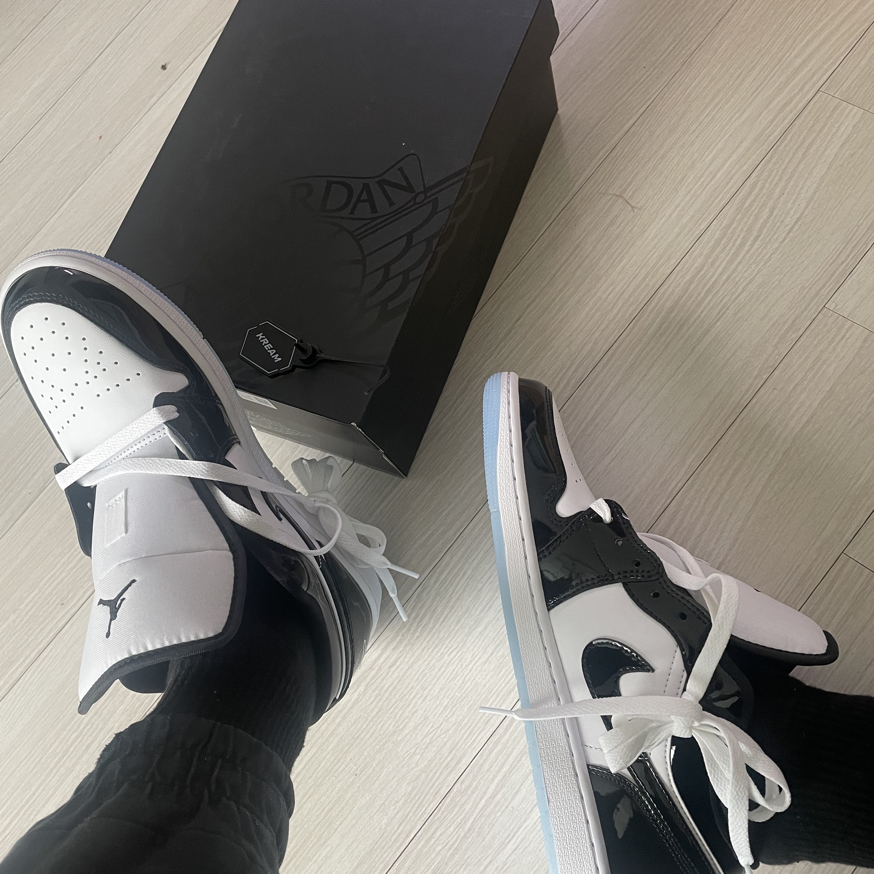 Jordan 1 Low SE Concord 착용 스타일 - 2