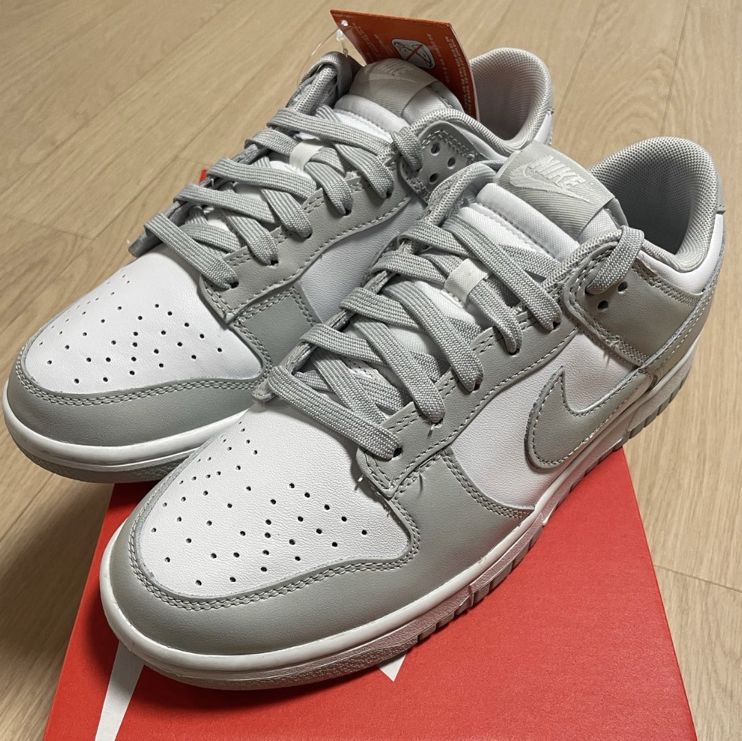 Nike Dunk Low Retro Grey Fog 착용 스타일