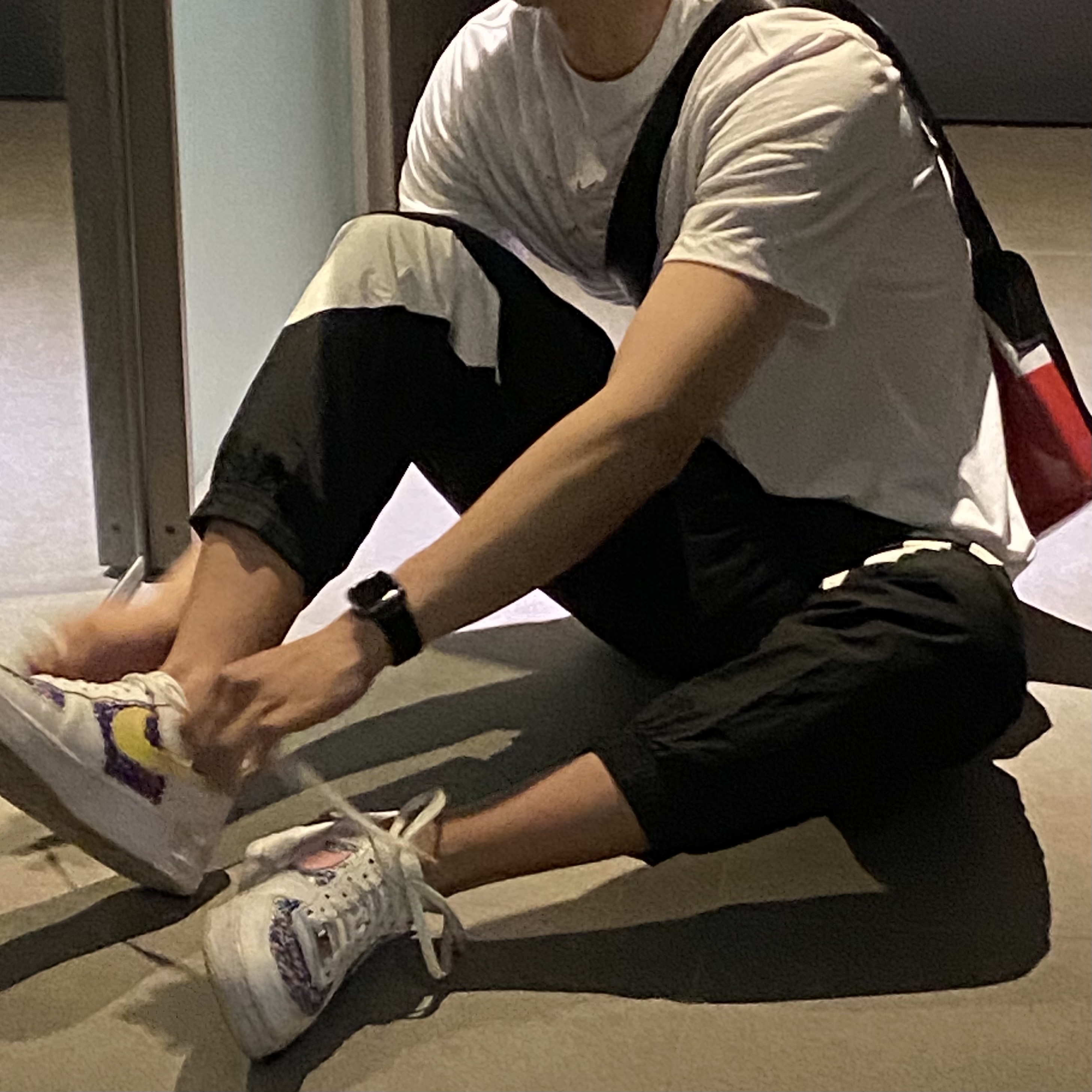 Nike Air Force 1 '07 Low White 착용 스타일
