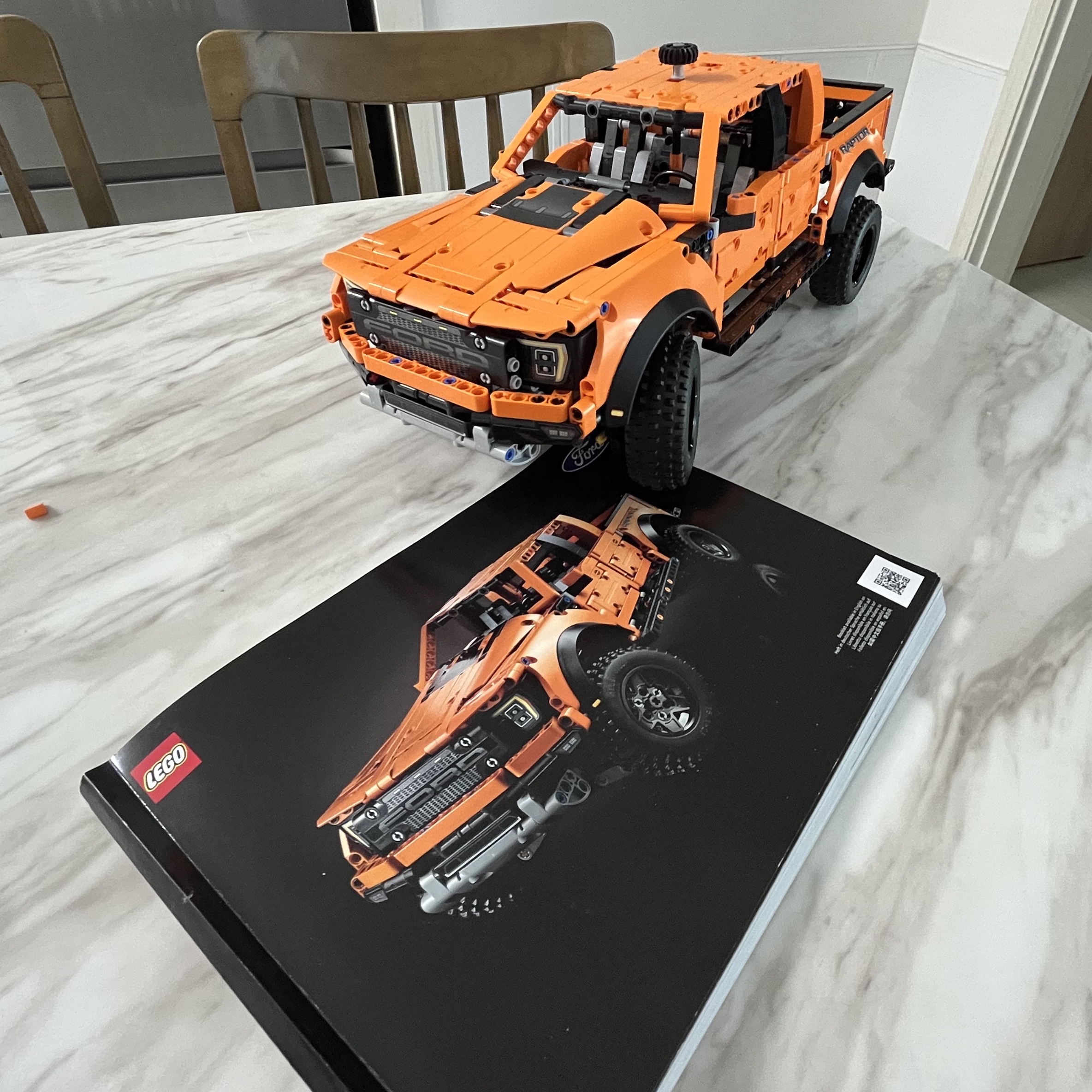 Lego Ford F-150 Raptor 착용 스타일