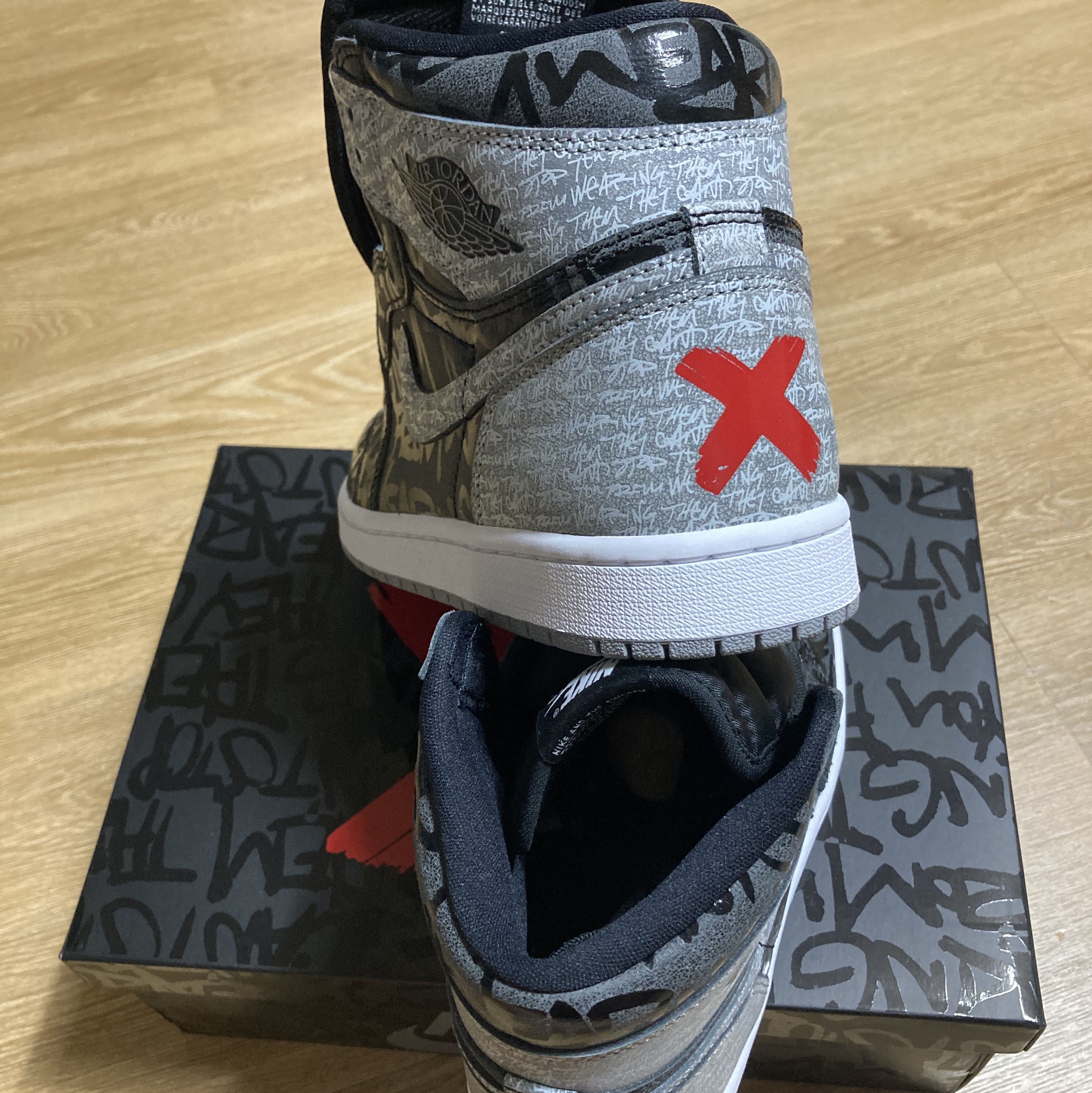 Jordan 1 Retro High OG Rebellionaire 착용 스타일 - 2
