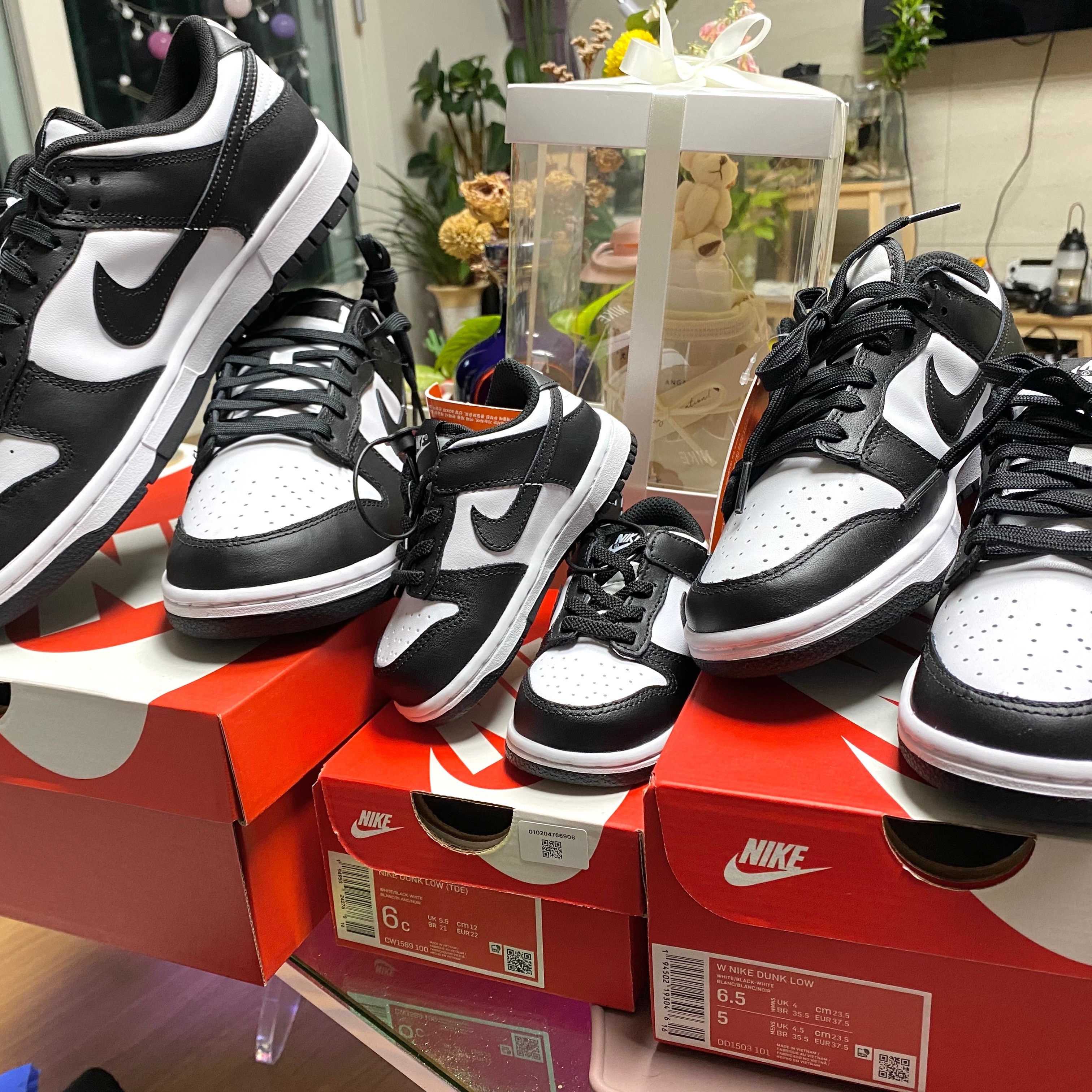 (TD) Nike Dunk Low Black 착용 스타일