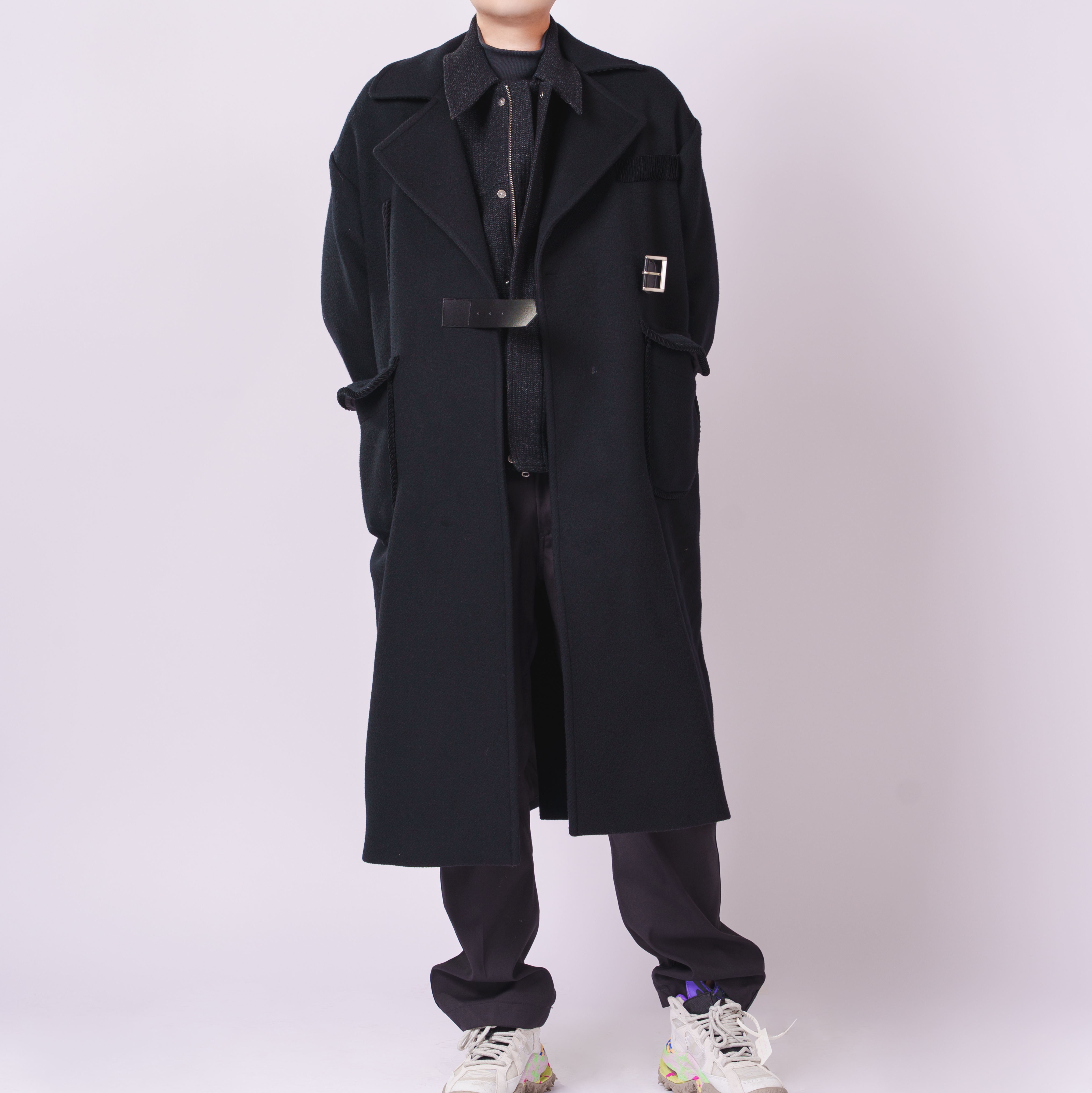 Nike x Off-White Terra Forma Summit White and Psychic Purple 착용 스타일