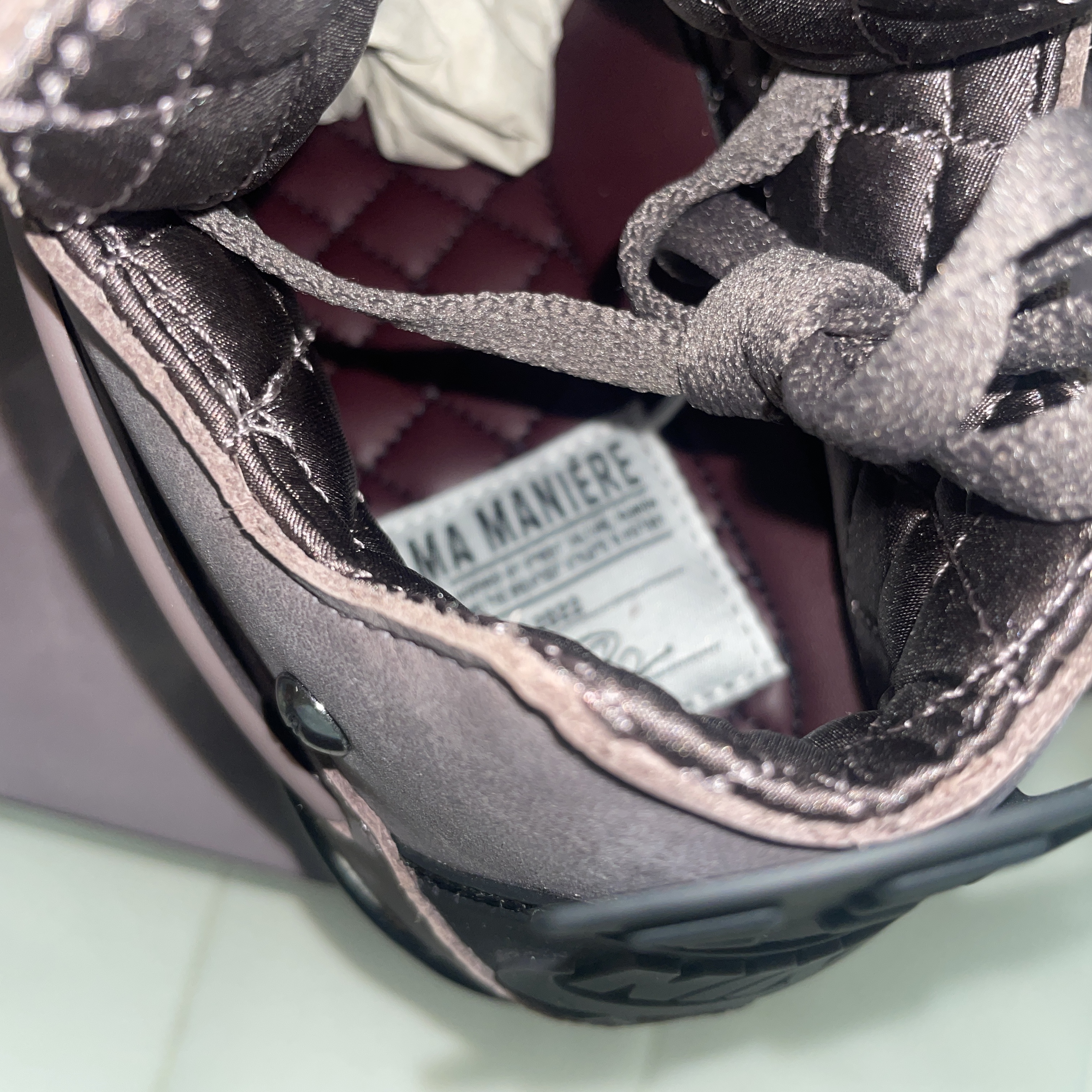 Jordan 4 x A Ma Maniere Retro Violet Ore 착용 스타일 - 2