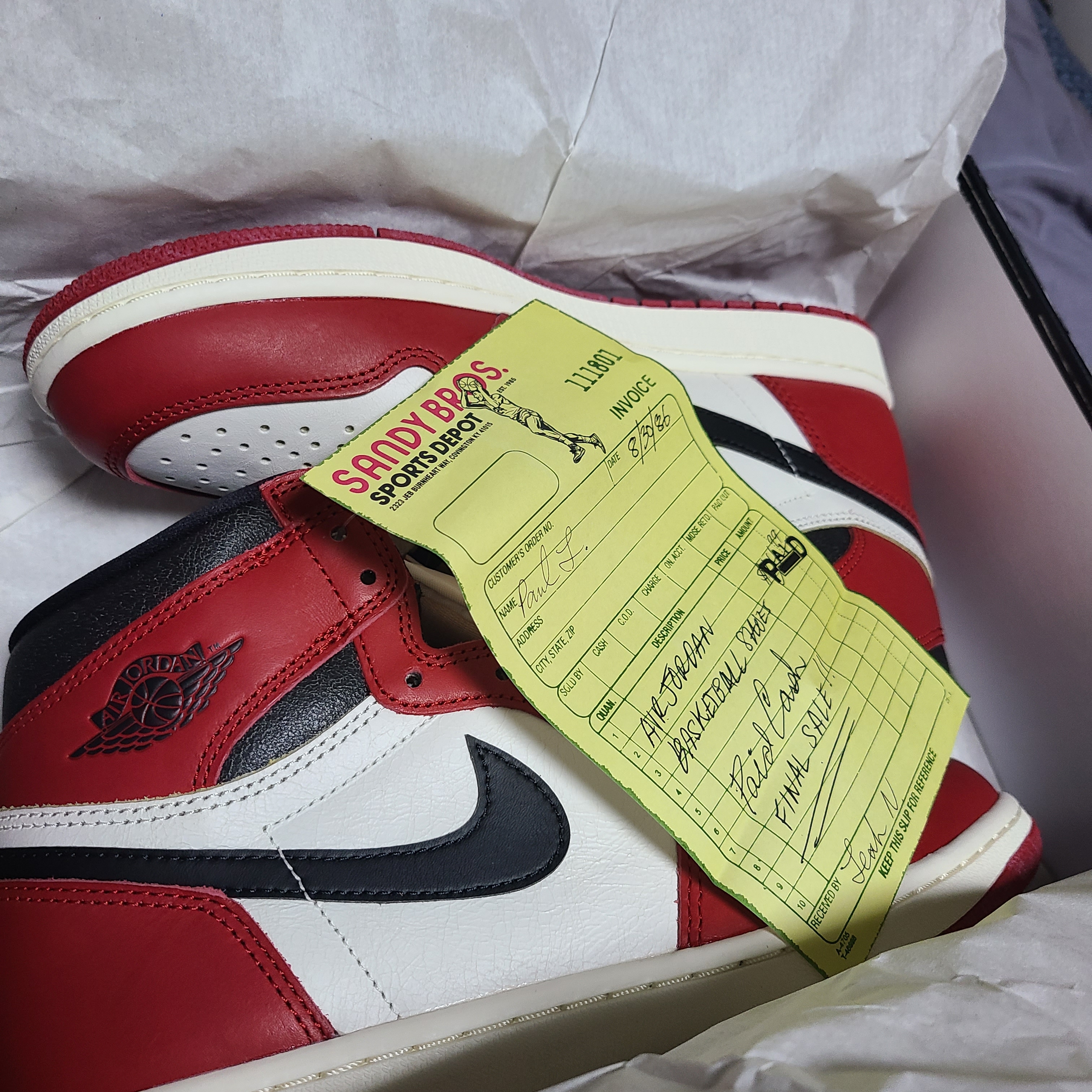 Jordan 1 Retro High OG Chicago 2022 착용 스타일