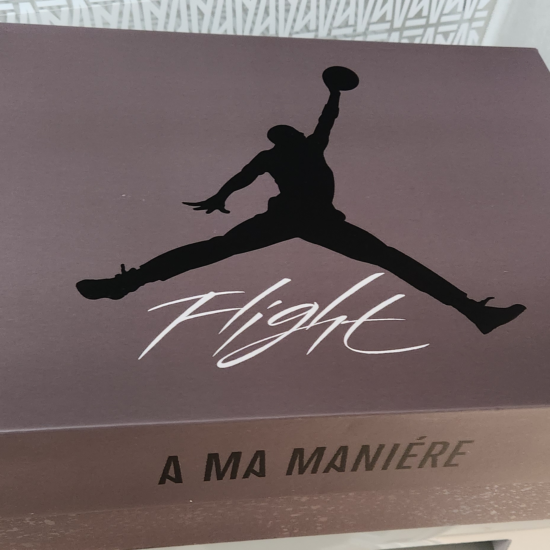 Jordan 4 x A Ma Maniere Retro Violet Ore 착용 스타일 - 3