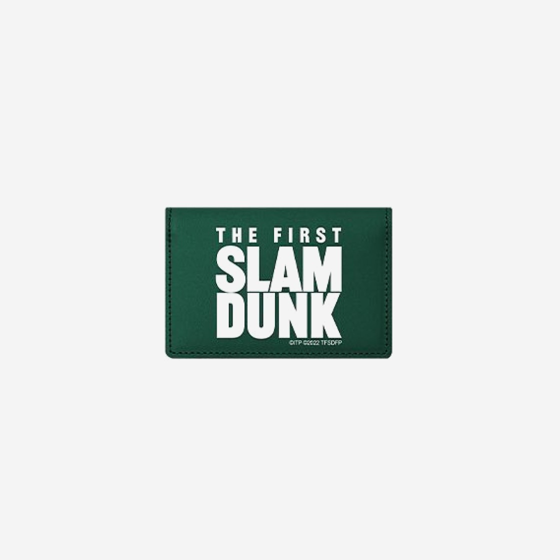 Smith & Leather x The First Slam Dunk Name Card Pocket Logo Green 상세 이미지 1