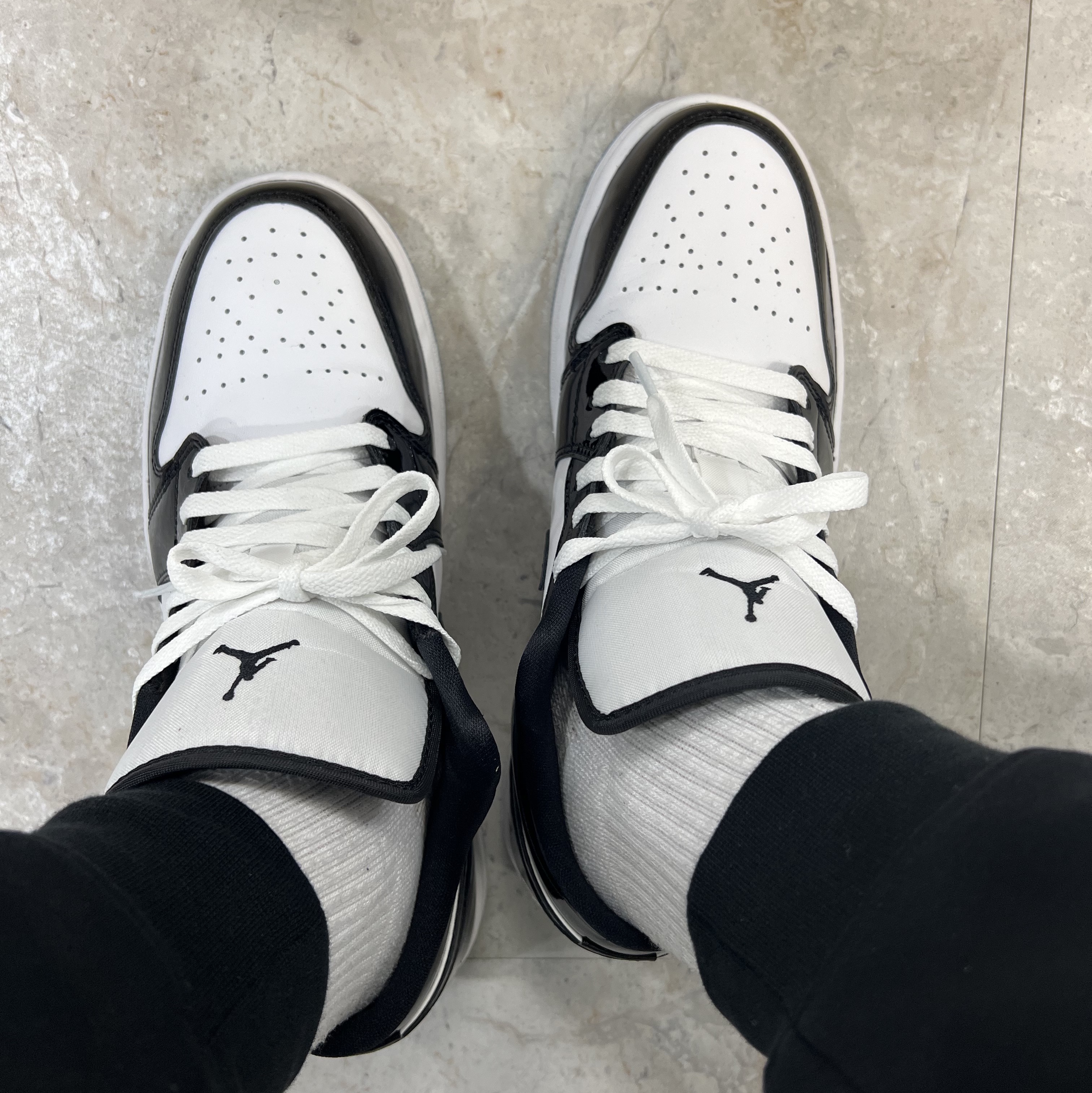 Jordan 1 Low SE Concord 착용 스타일 - 3