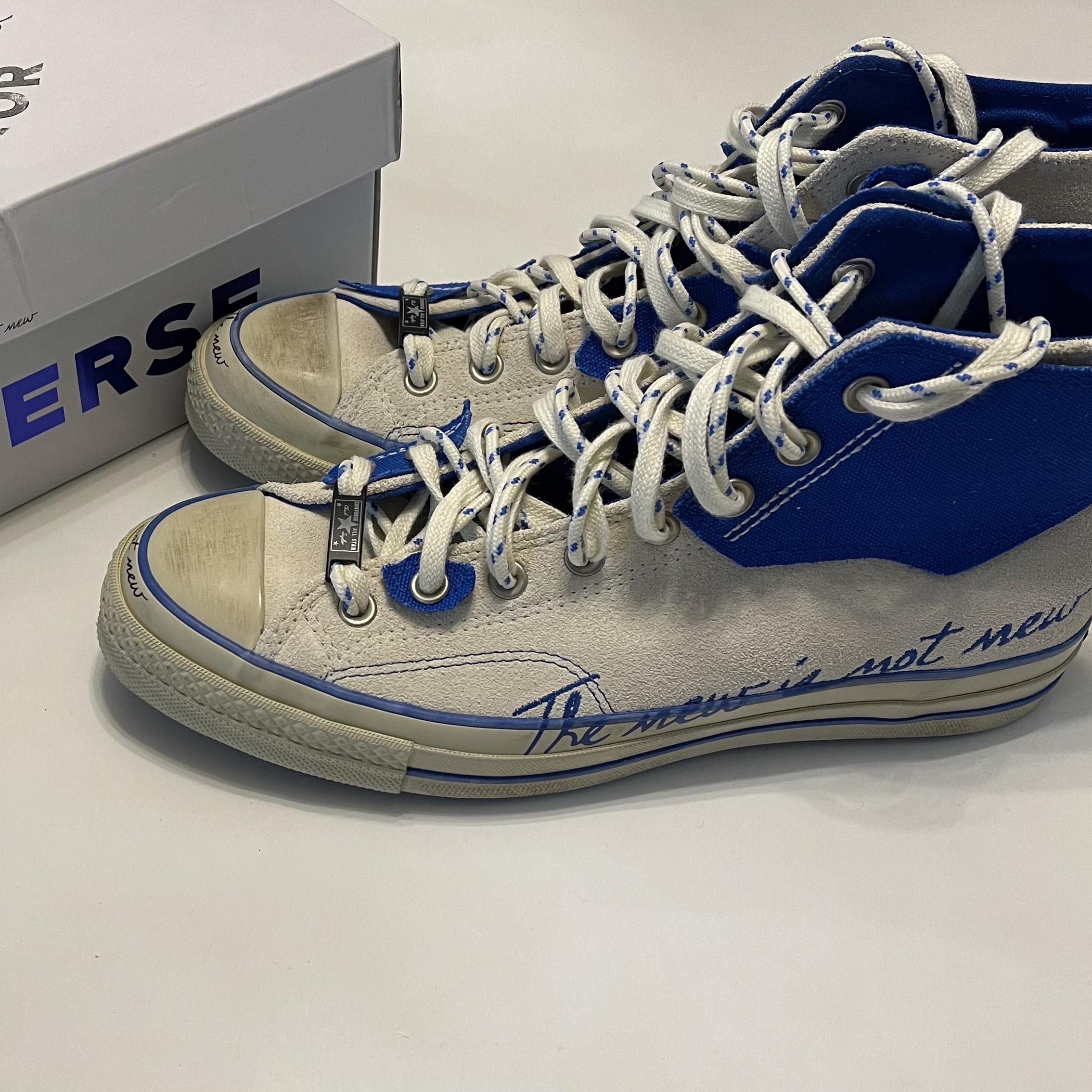 Converse x Ader Error Chuck 70 High White 착용 스타일 - 4