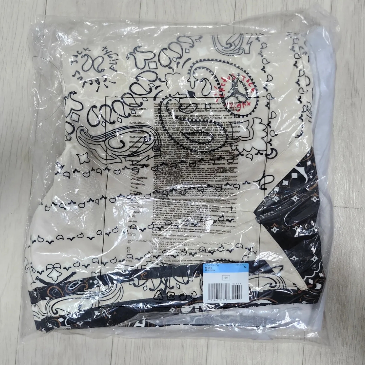 Jordan x Travis Scott Shorts Light Iron Ore - US/EU, Jordan x Travis Scott Shorts Light Iron Ore - Asia 착용 스타일 - 3