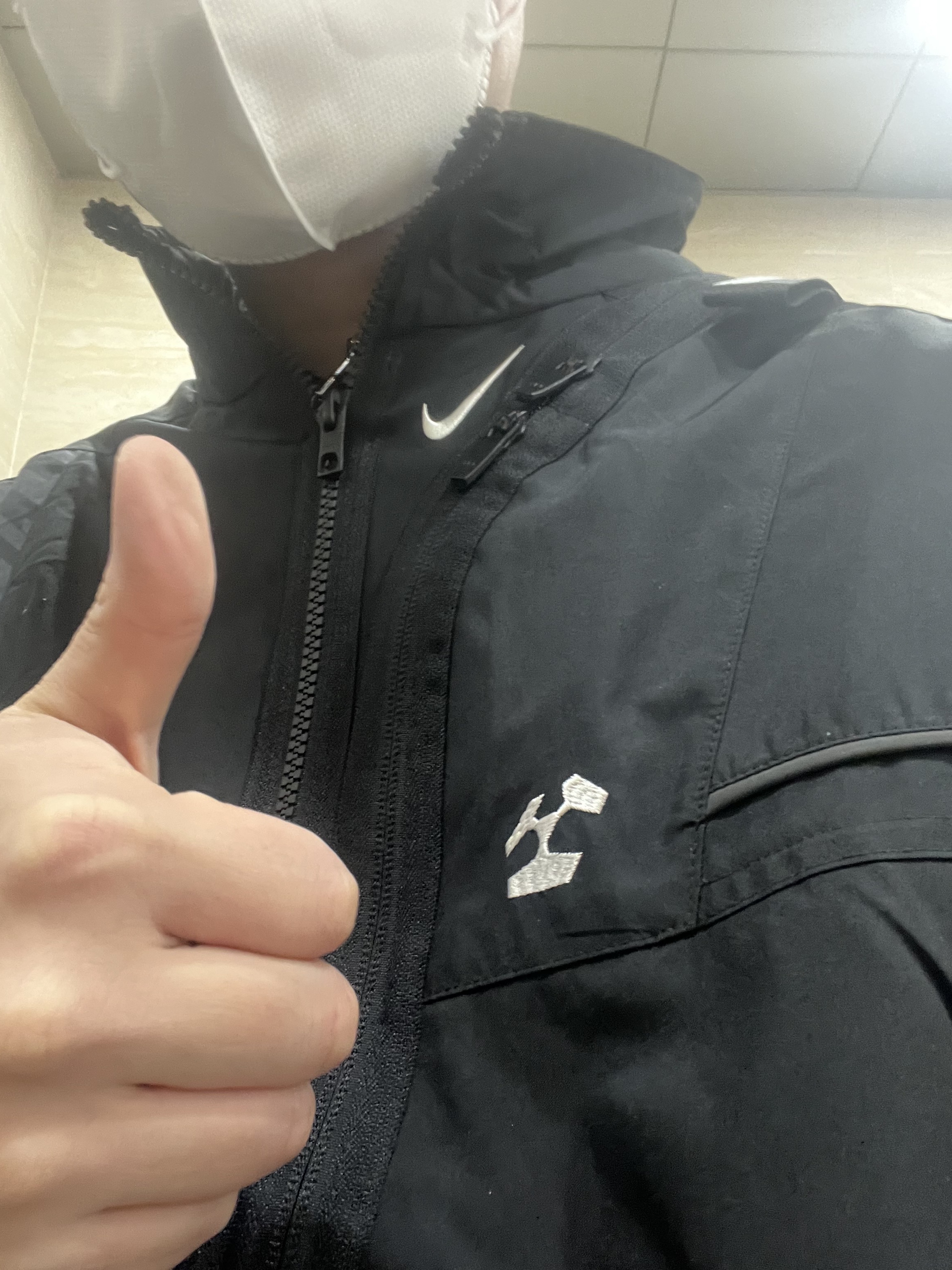 Nike x Acronym NRG Woven Jacket Black - US/EU, Nike x Acronym NRG Woven Jacket Black - Asia 착용 스타일