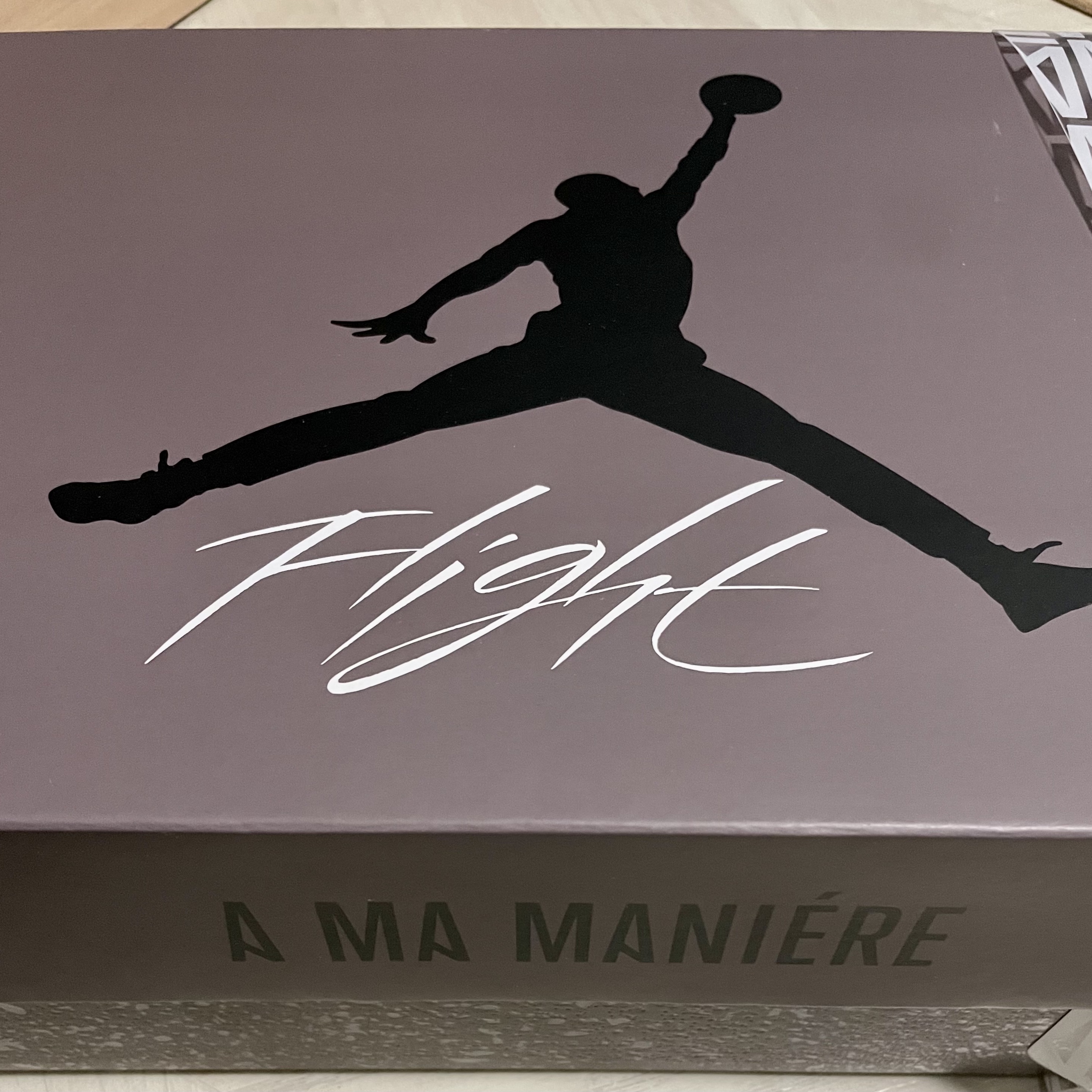 Jordan 4 x A Ma Maniere Retro Violet Ore 착용 스타일 - 2