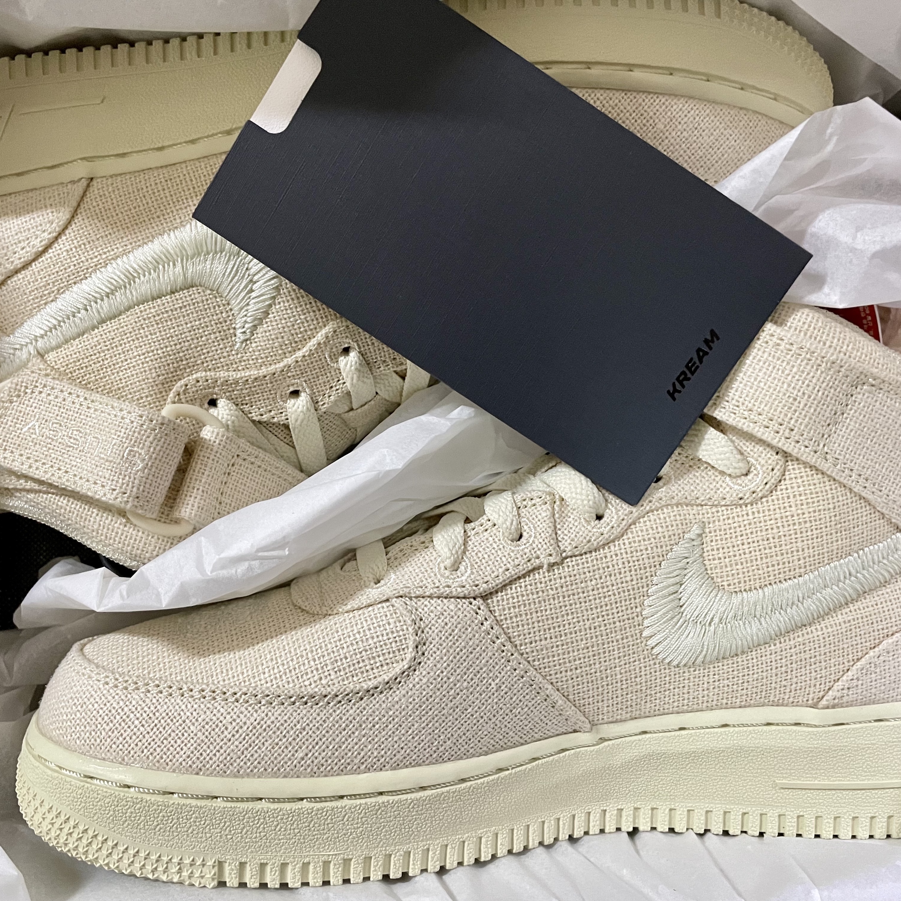 Nike x Stussy Air Force 1 '07 Mid SP Fossil 착용 스타일