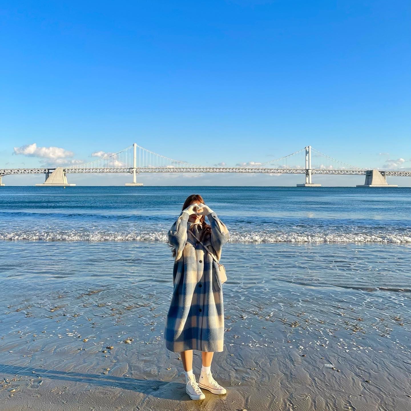 (W) Isabel Marant Fontia Checked Coat Blue - 22SS, (W) Isabel Marant Fontizi Coat Blue - 21FW 착용 스타일