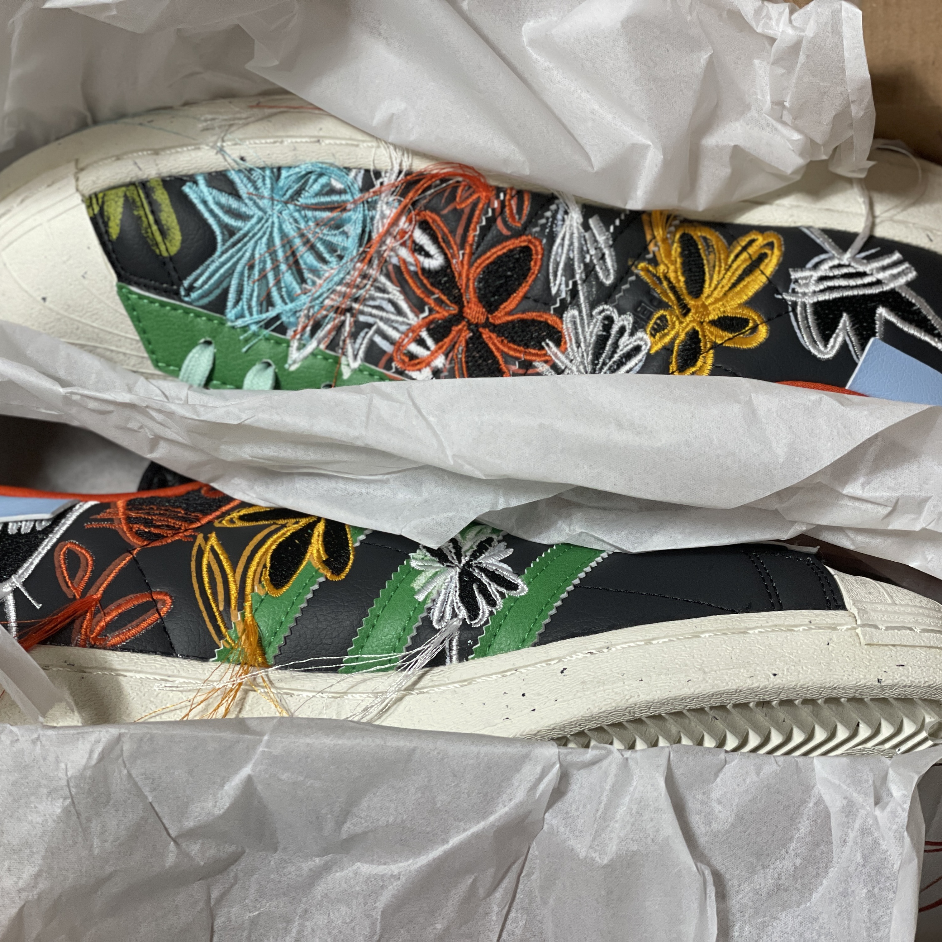 Adidas x Sean Wotherspoon Superstar Superearth Black 착용 스타일 - 2