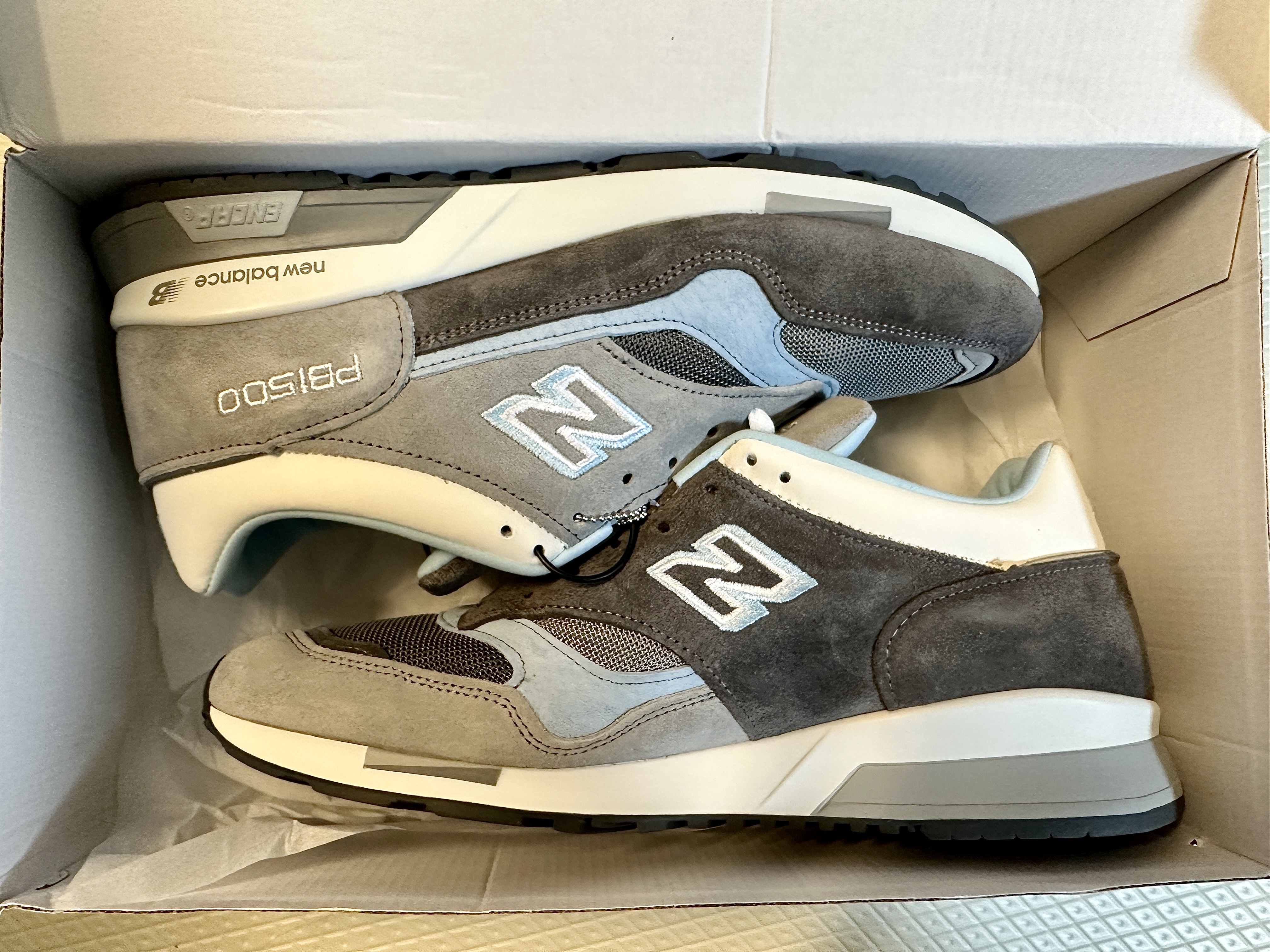 New Balance x Paperboy Paris x Beams 1500 Made in UK Ice Boy 착용 스타일 - 2