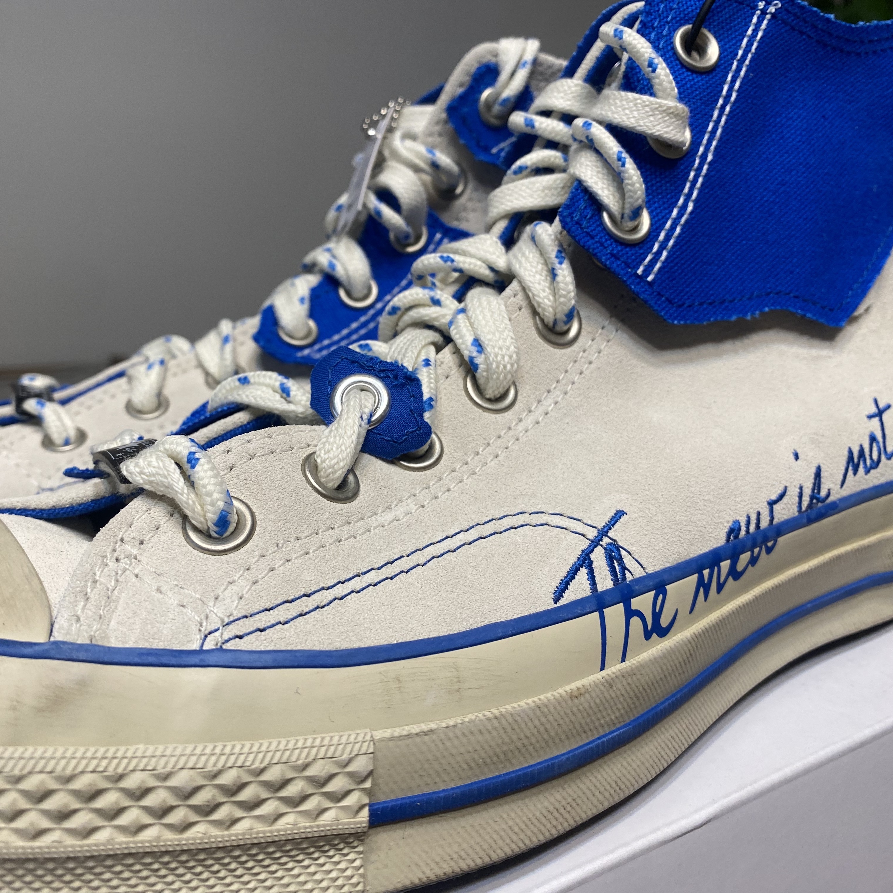 Converse x Ader Error Chuck 70 High White 착용 스타일 - 2