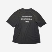 Acne Studios Logo T-Shirt Fade Black