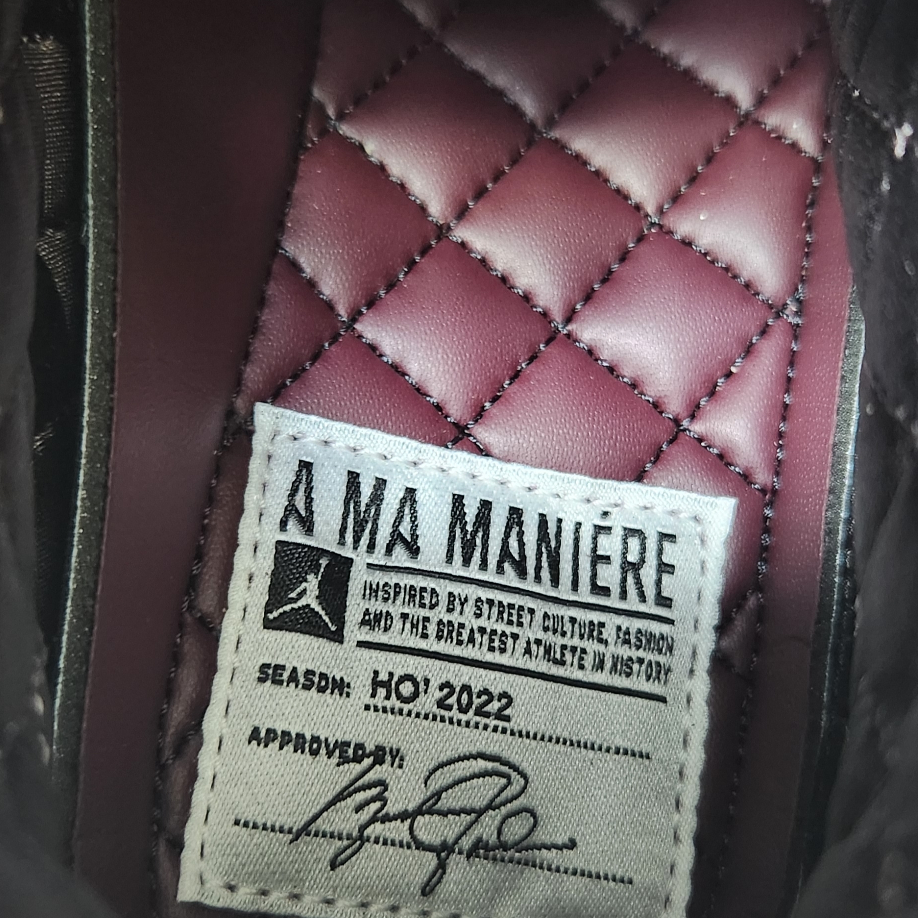 Jordan 4 x A Ma Maniere Retro Violet Ore 착용 스타일 - 3