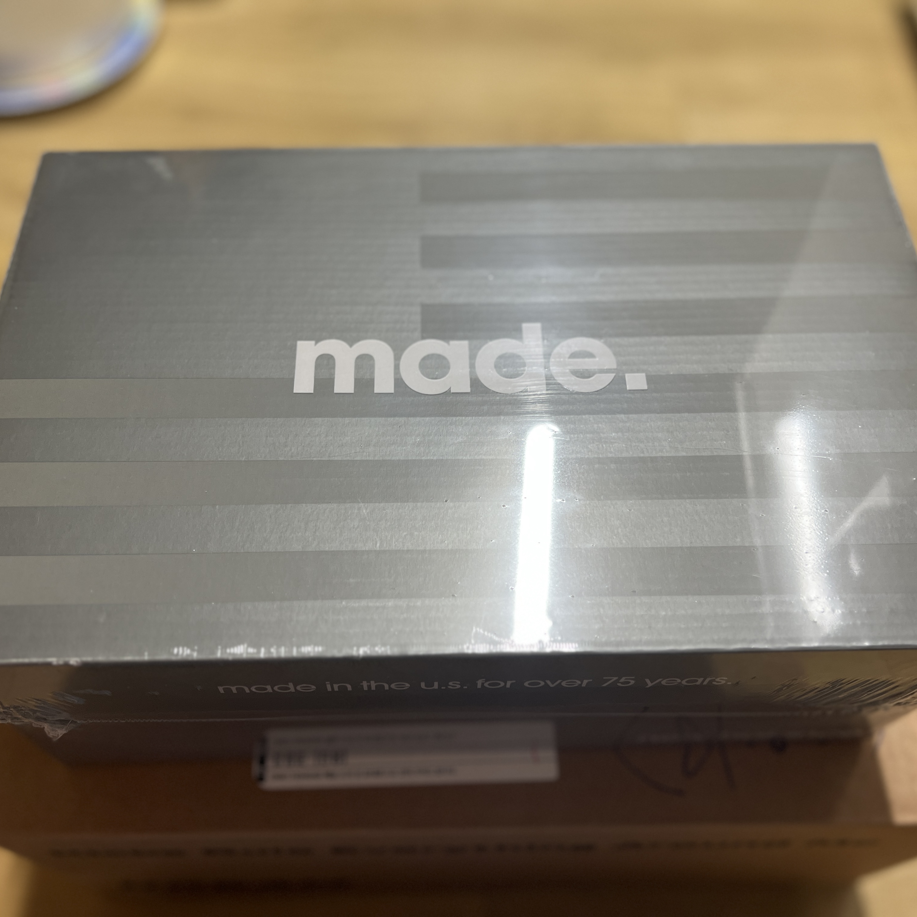 (W) New Balance 993 Made in USA Grey - B Standard 착용 스타일 - 1