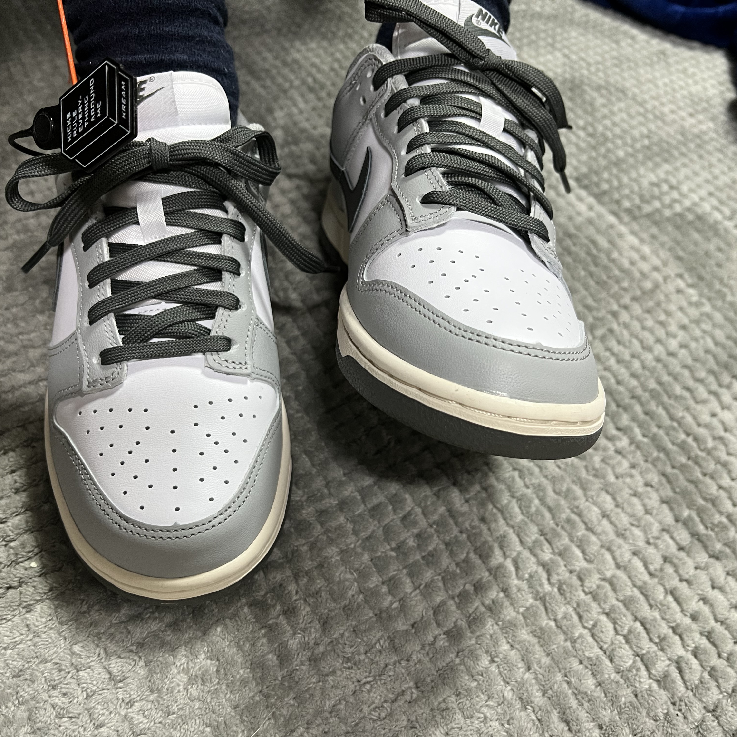 (W) Nike Dunk Low Light Smoke Grey 착용 스타일