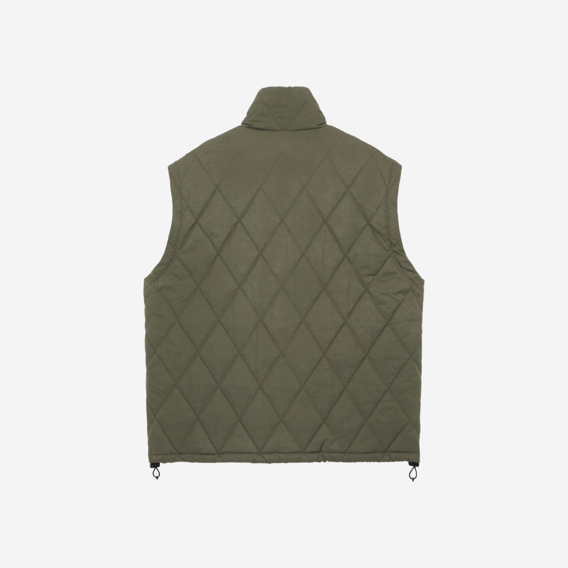 Cav Empt Detach Sleeve Quilt Jacket Olive - 23SS 상세 이미지 4