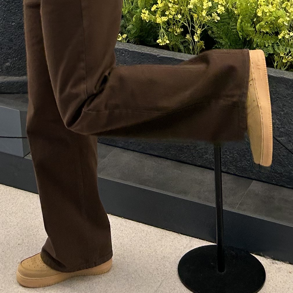 Nike Air Force 1 '07 WB Flax 착용 스타일 - 2
